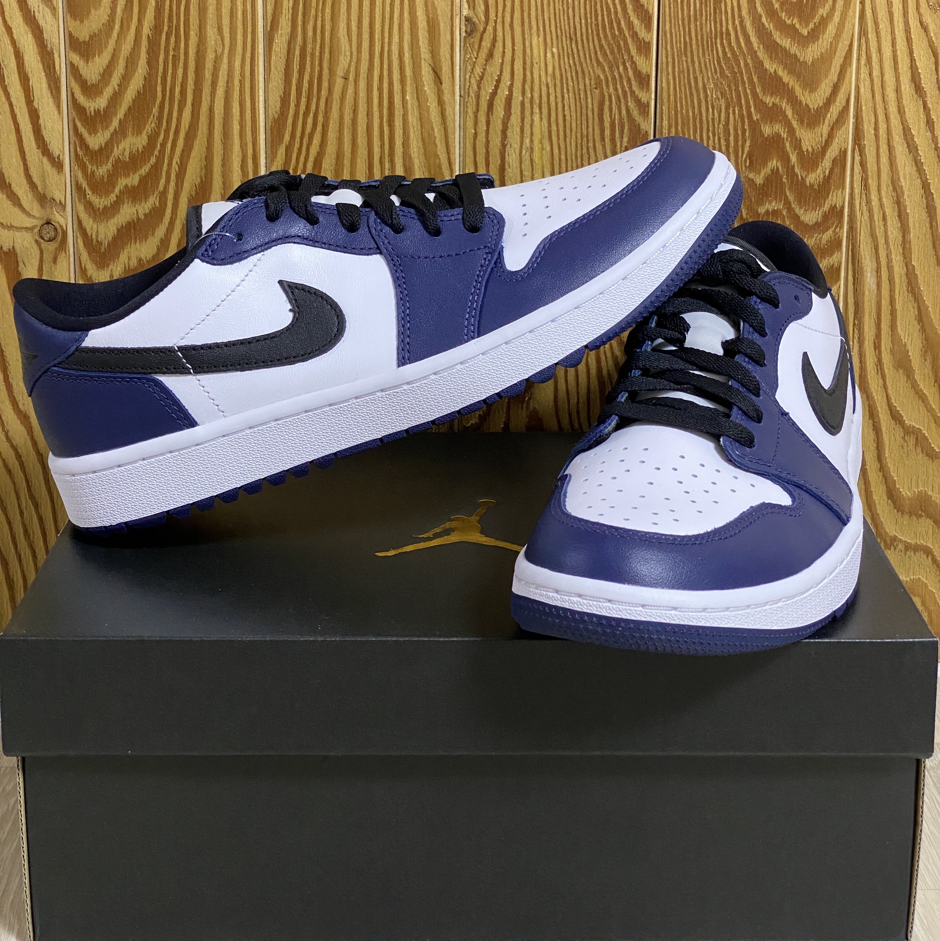 Jordan 1 Low Golf Midnight Navy 착용 스타일