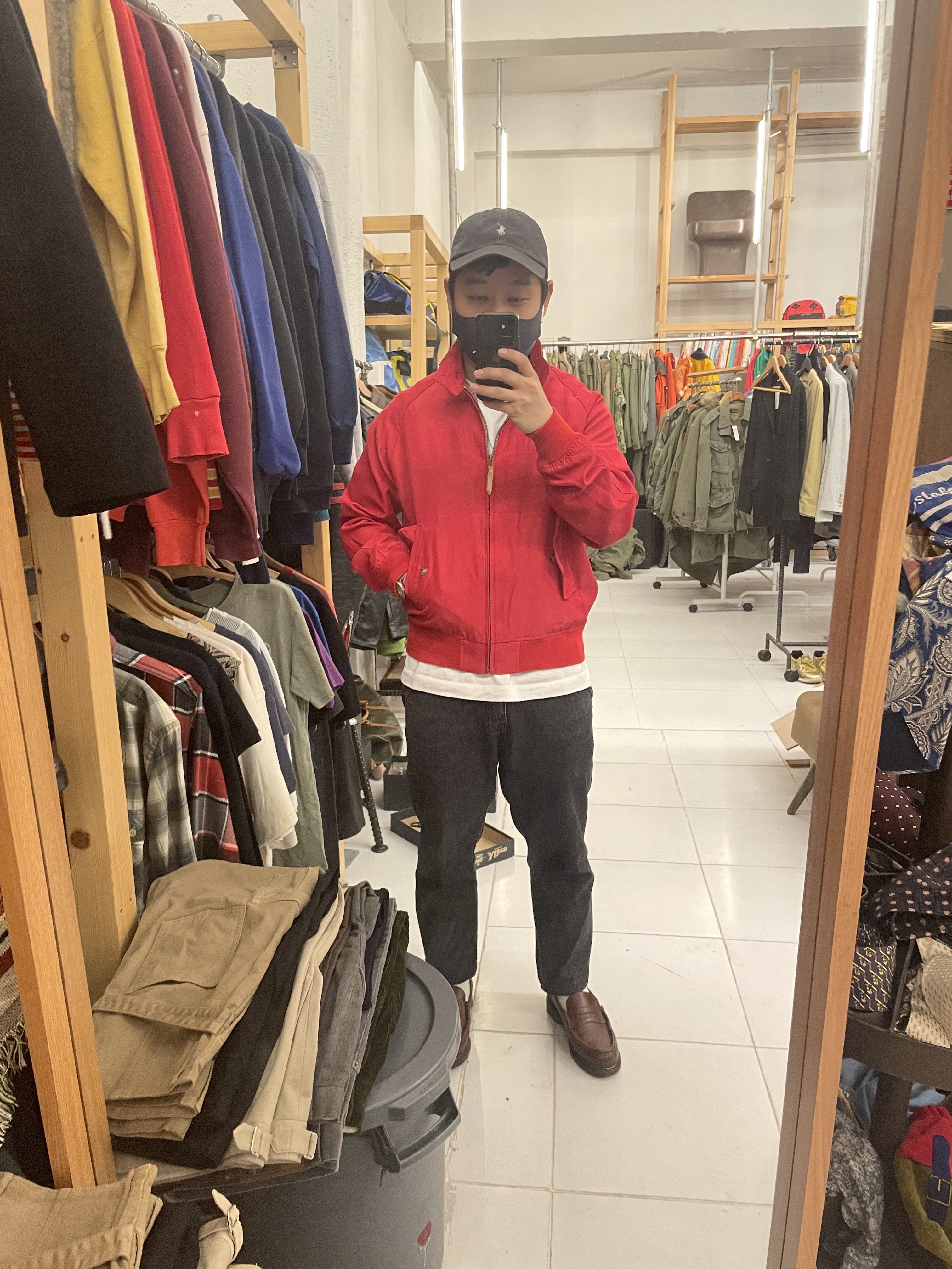 [30% 적립] Polo Ralph Lauren Cotton Chino Ball Cap Newport Navy 착용 스타일
