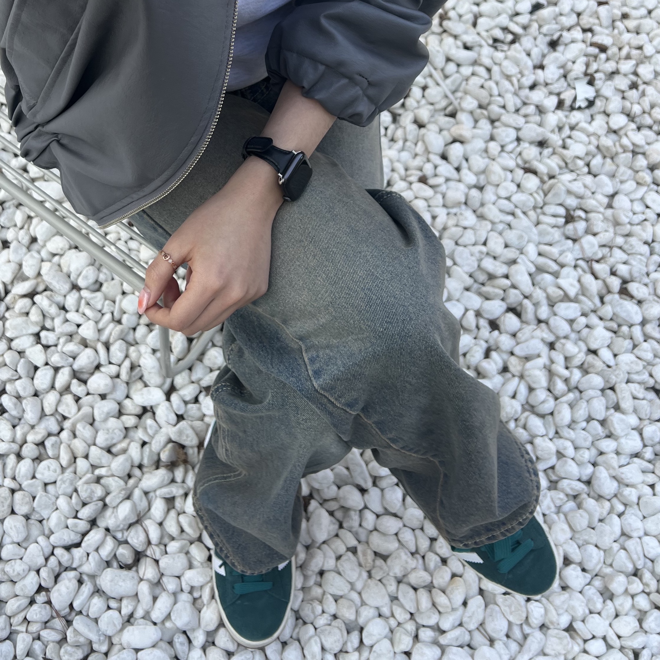 Adidas Campus 00s St Forest Glade 착용 스타일