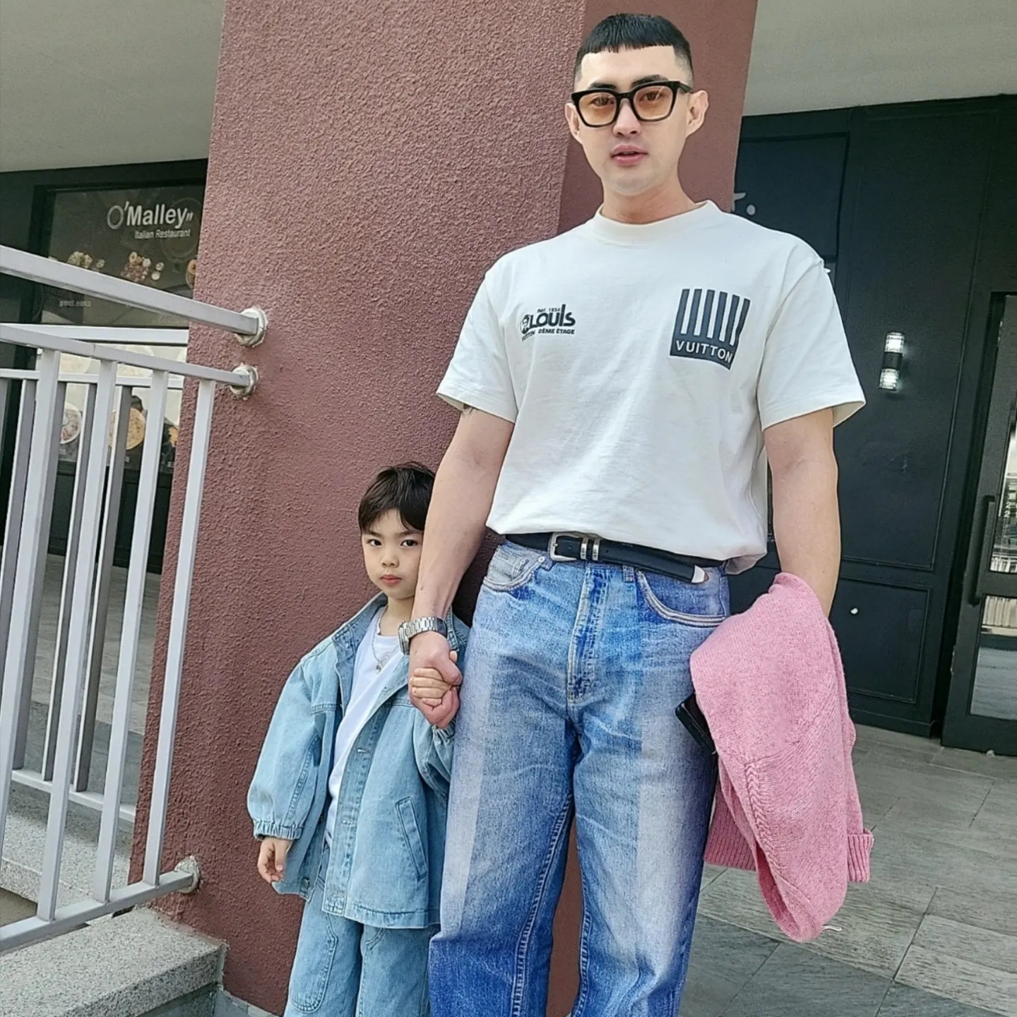 Our Legacy Third Cut Digital Dual Denim, Jordan 1 x Travis Scott Retro Low OG SP Black Phantom 착용 스타일 - 2