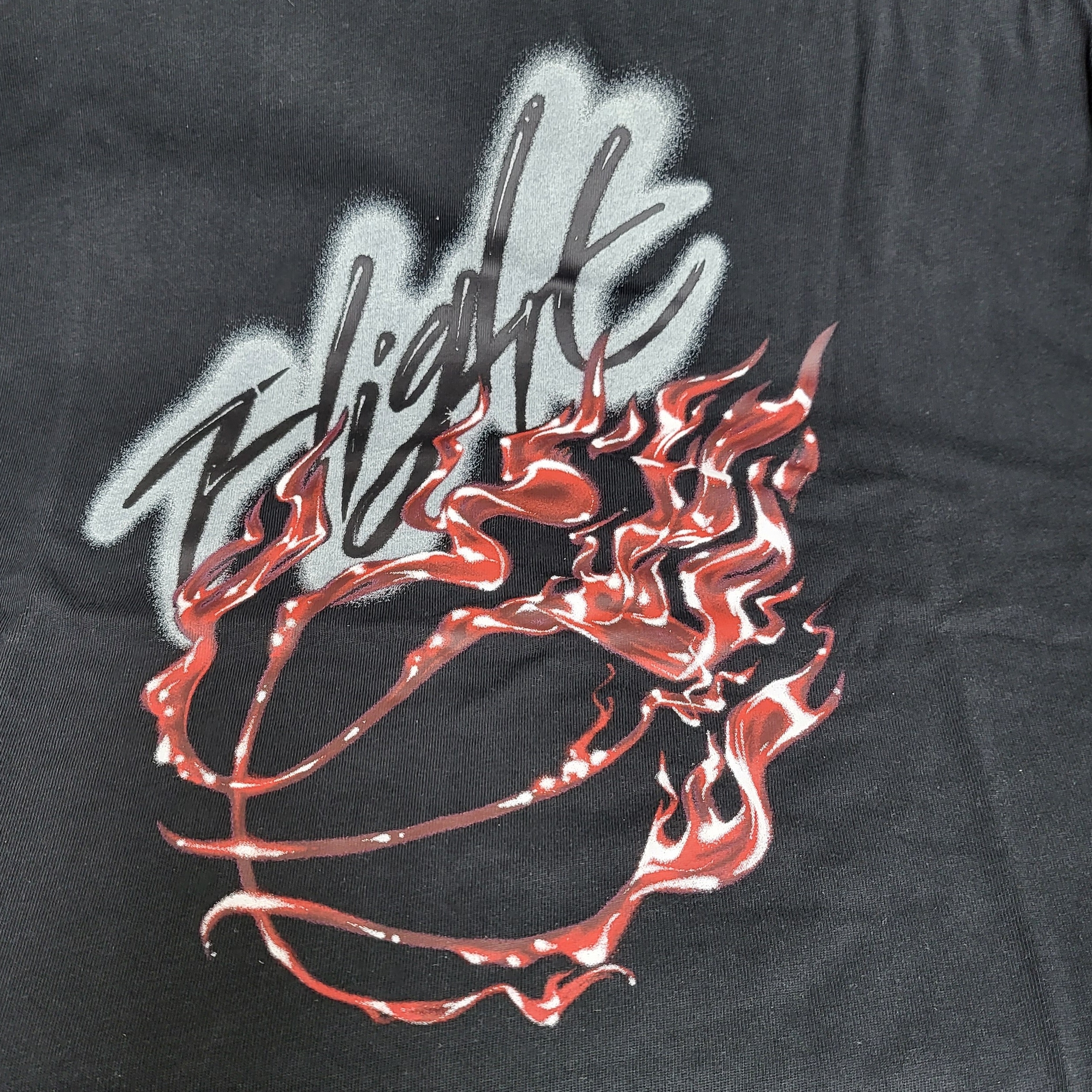 Jordan x Travis Scott T-Shirt Black - Asia 착용 스타일 - 1