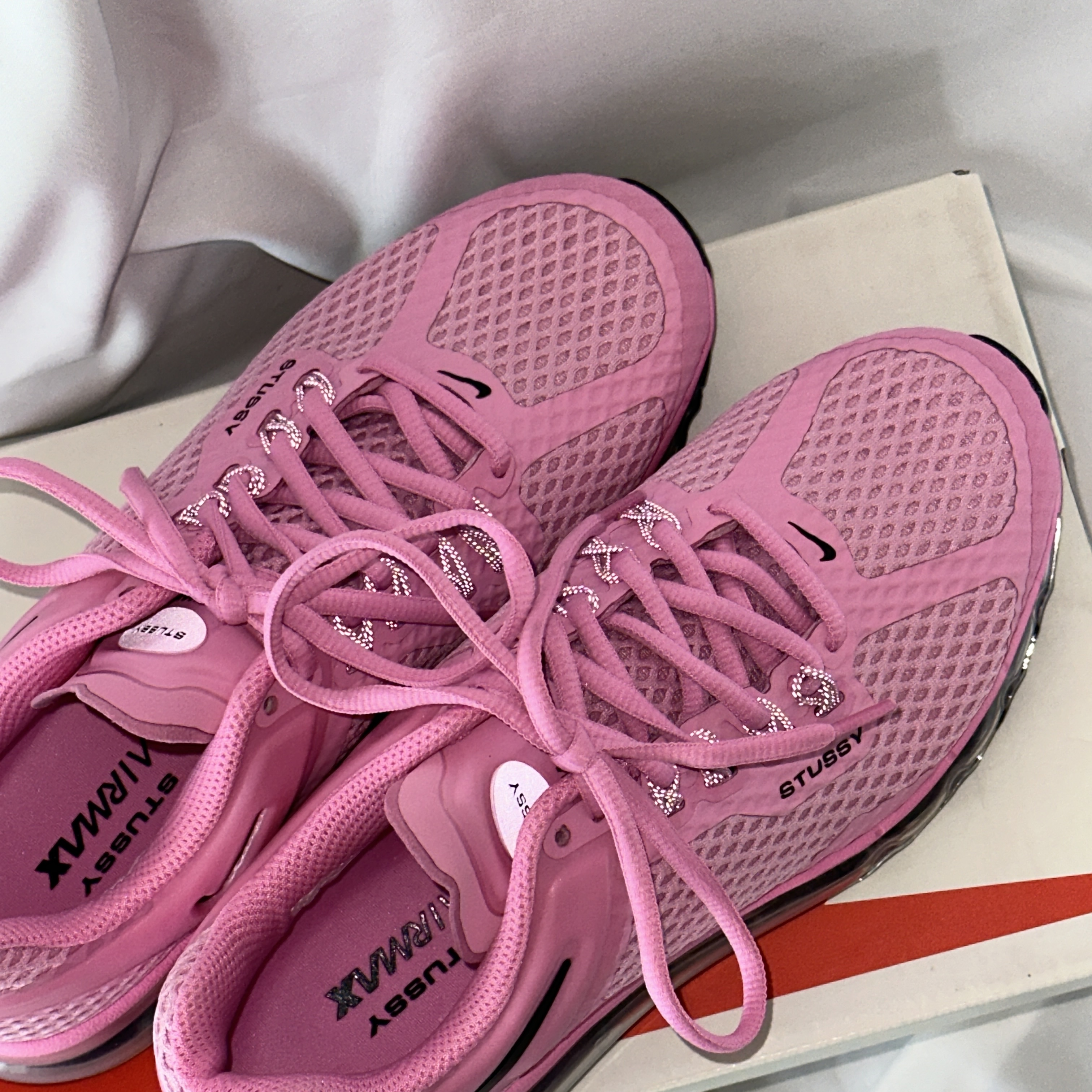 Nike x Stussy Air Max 2013 Psychic Pink 착용 스타일 - 3