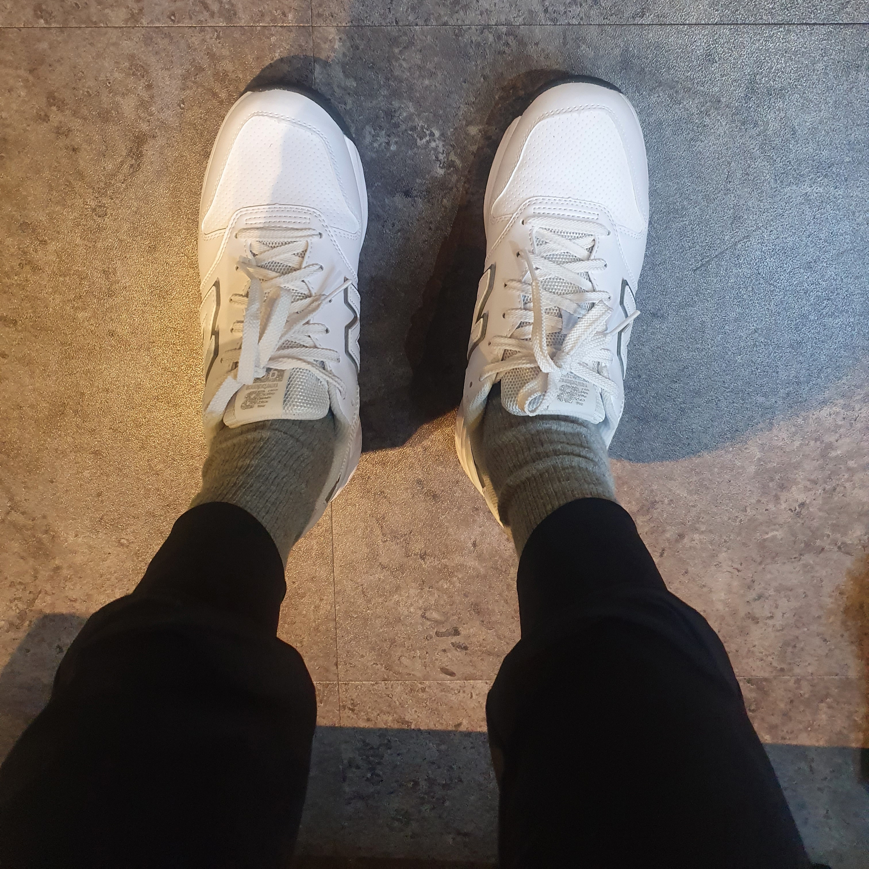 New Balance 996 Golf White 착용 스타일 - 2
