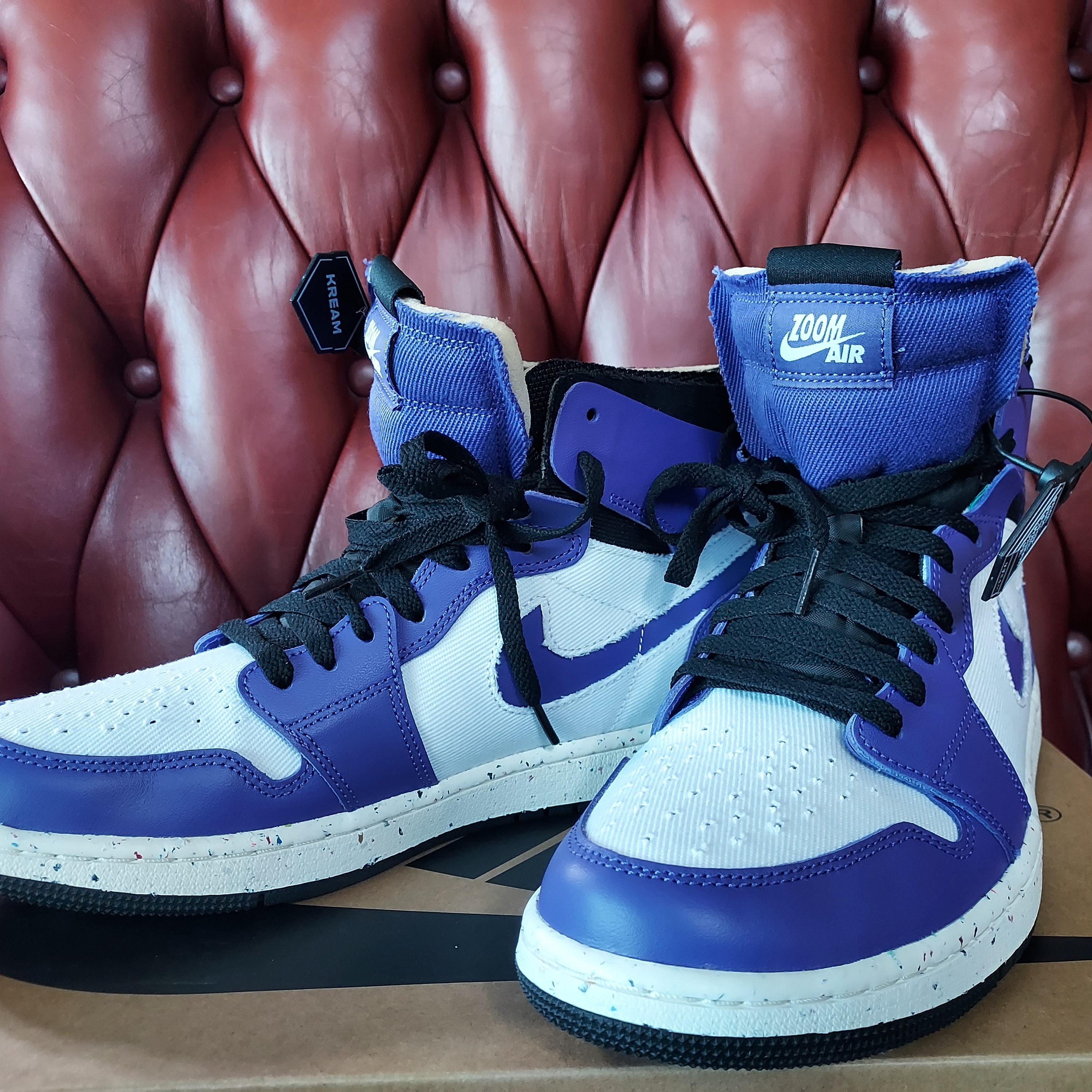 Jordan 1 Zoom Air CMFT Dark Iris 착용 스타일 - 1