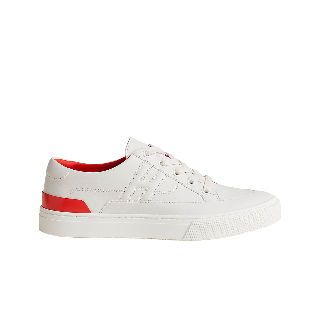 (W) 에르메스 딥 스니커즈 카프스킨 & 블랑 루즈 자이푸르((W) Hermes Deep Sneakers Calfskin & Blanc Rouge Jaipur) - 1