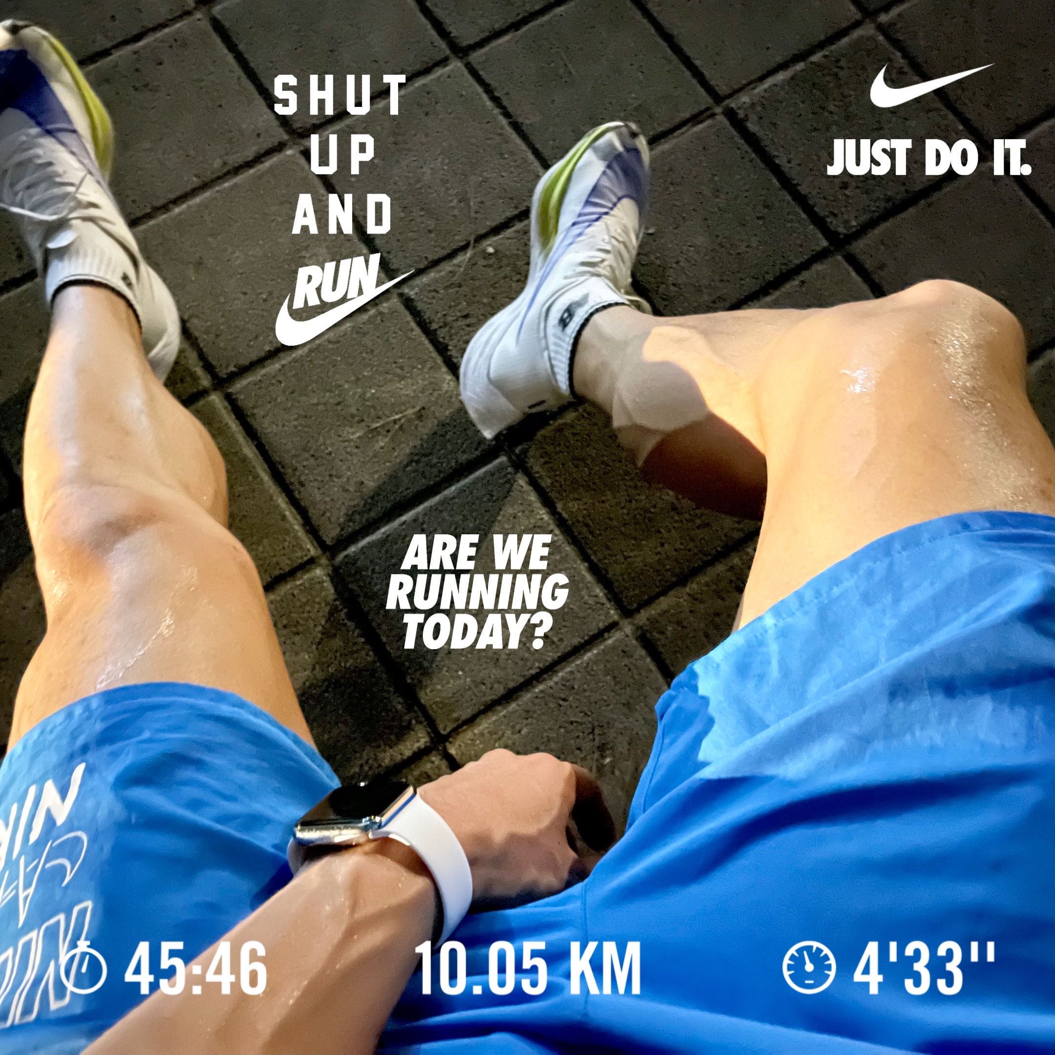 Nike ZoomX Vaporfly Next% White Cyber 착용 스타일 - 1