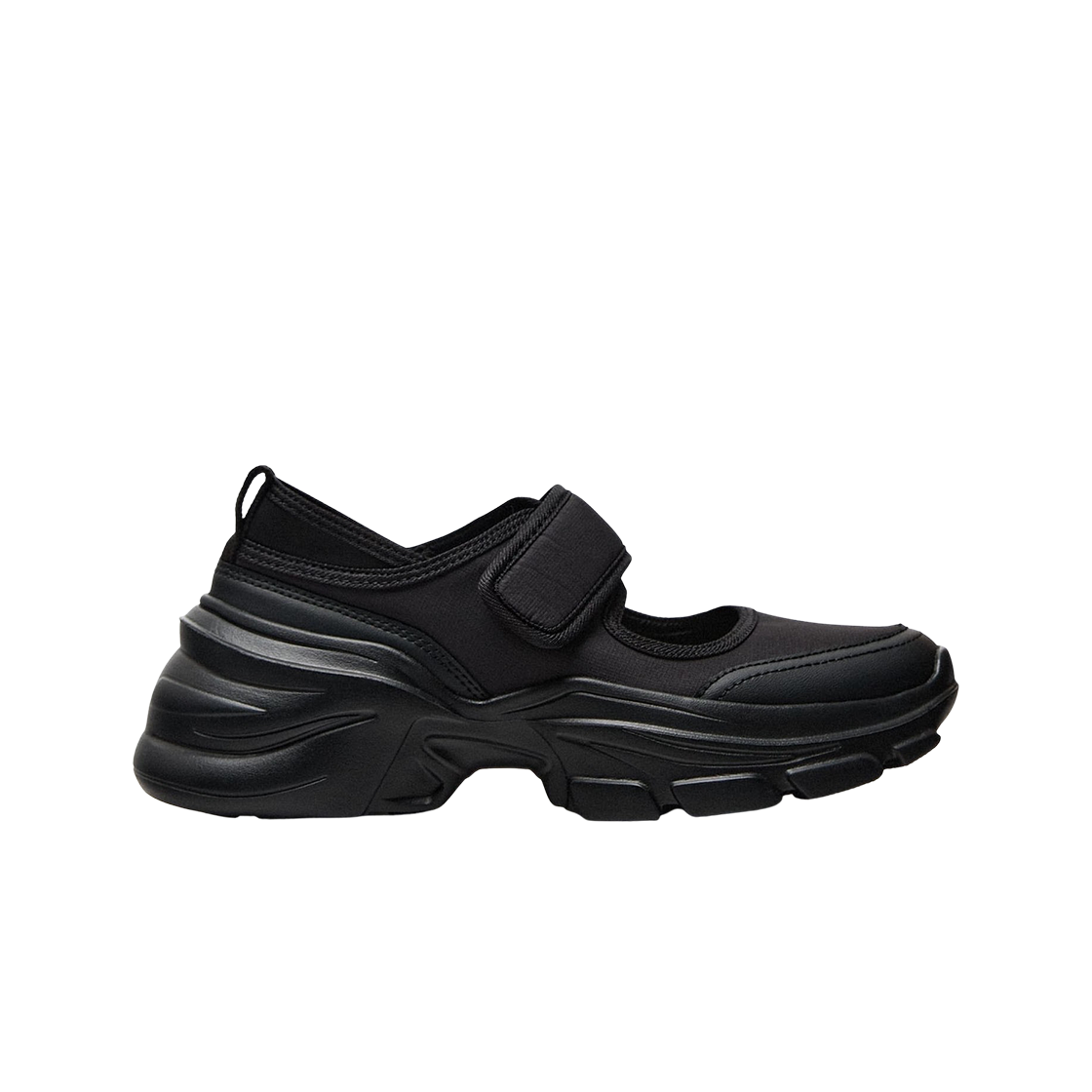 5802/110/800 (W) Zara Sprots Ballerina Flat Shoes Black