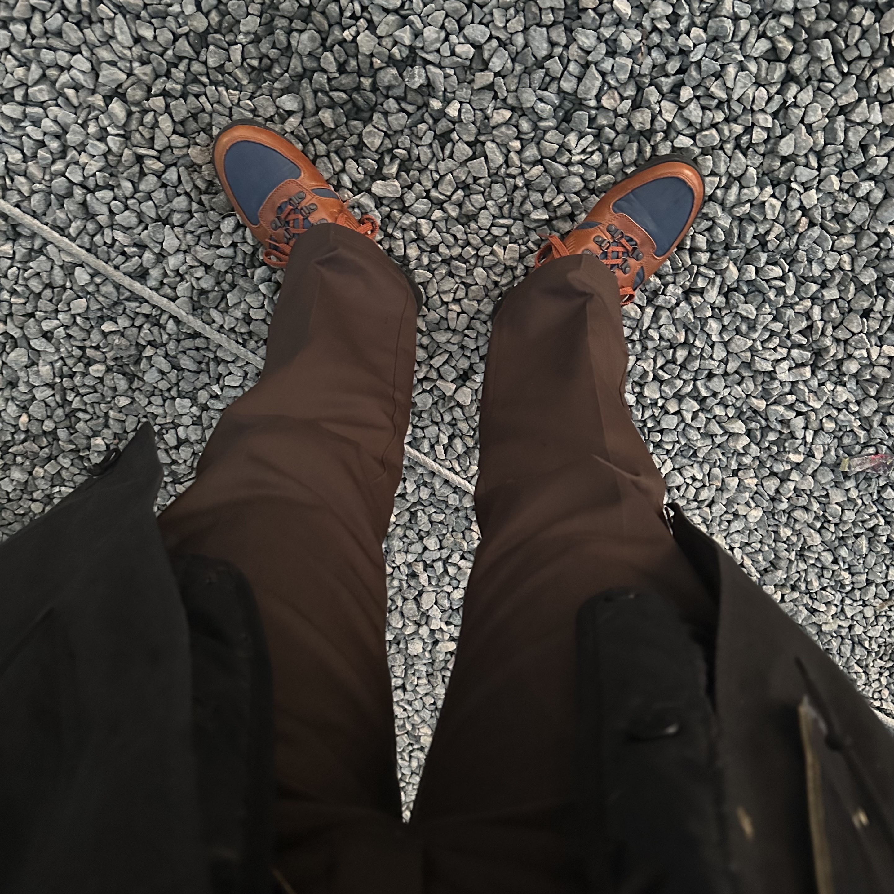 New Balance Rainier 80's Classic Hiking Boots Brown 착용 스타일