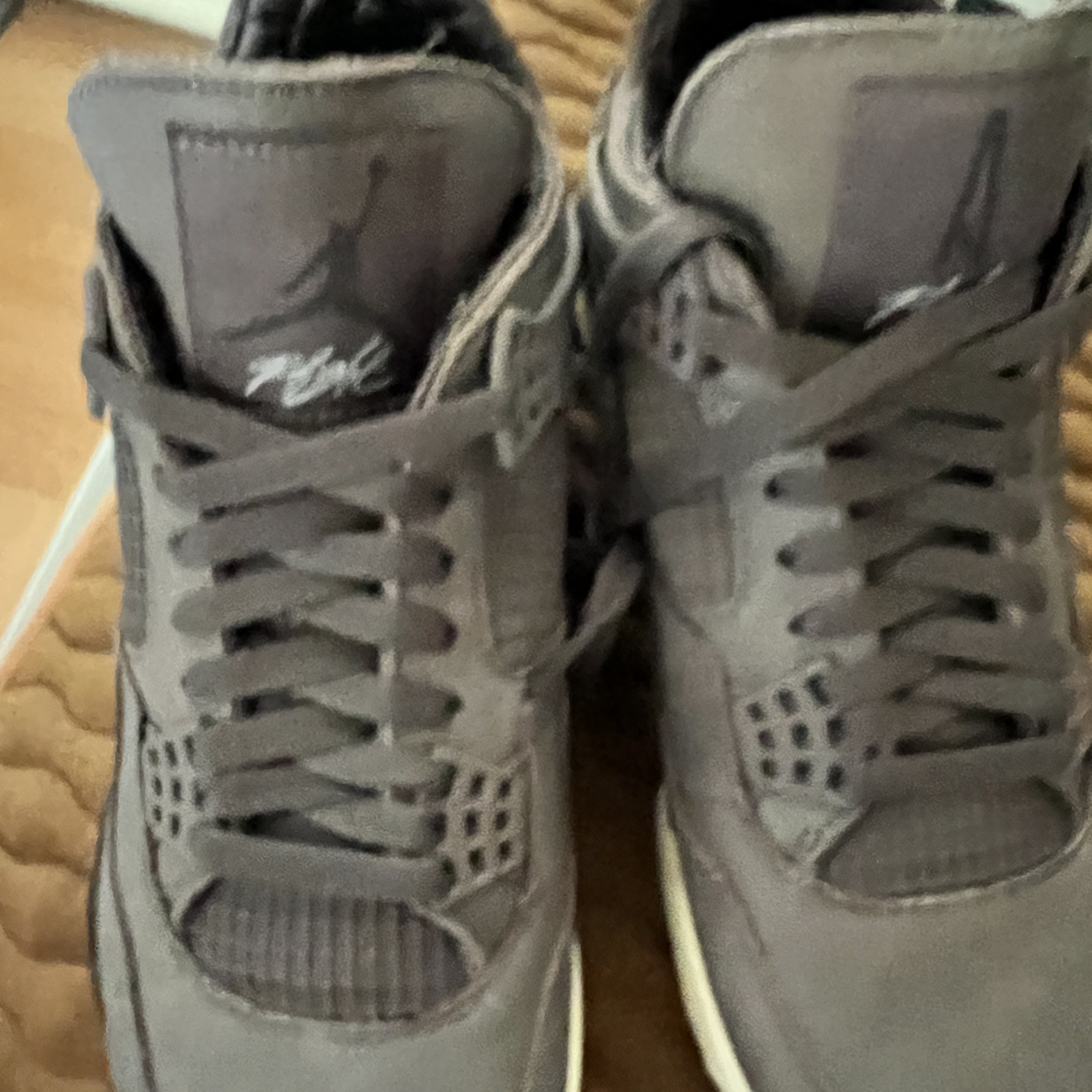 Jordan 4 x A Ma Maniere Retro Violet Ore 착용 스타일 - 1