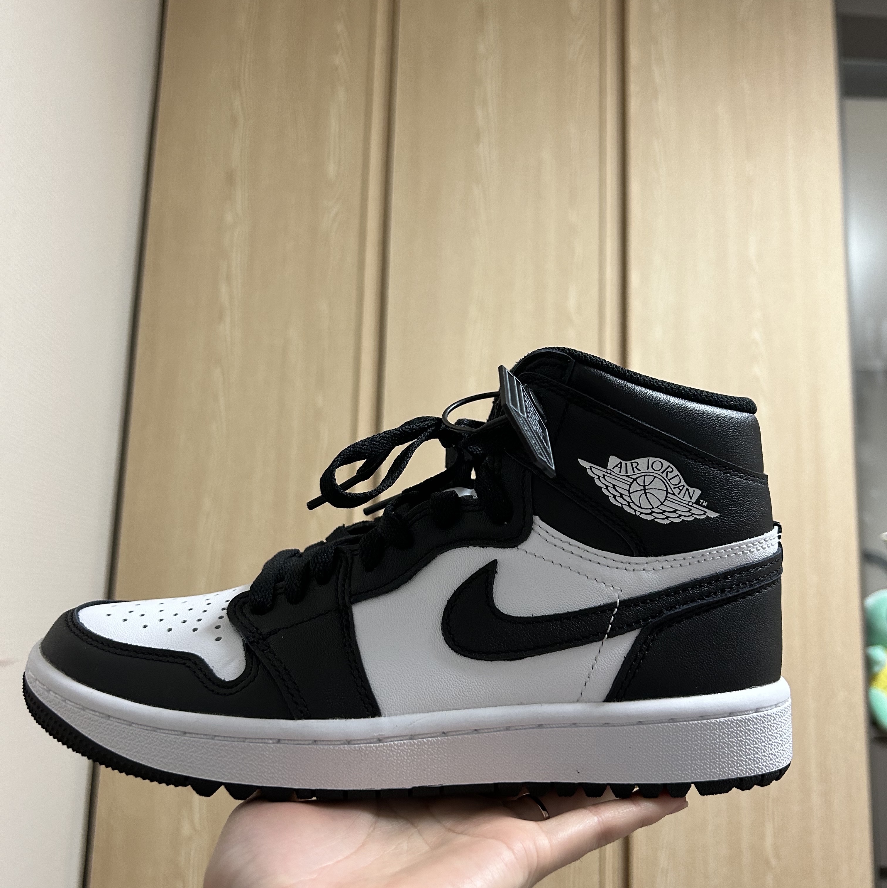 Jordan 1 High Golf White Black 착용 스타일