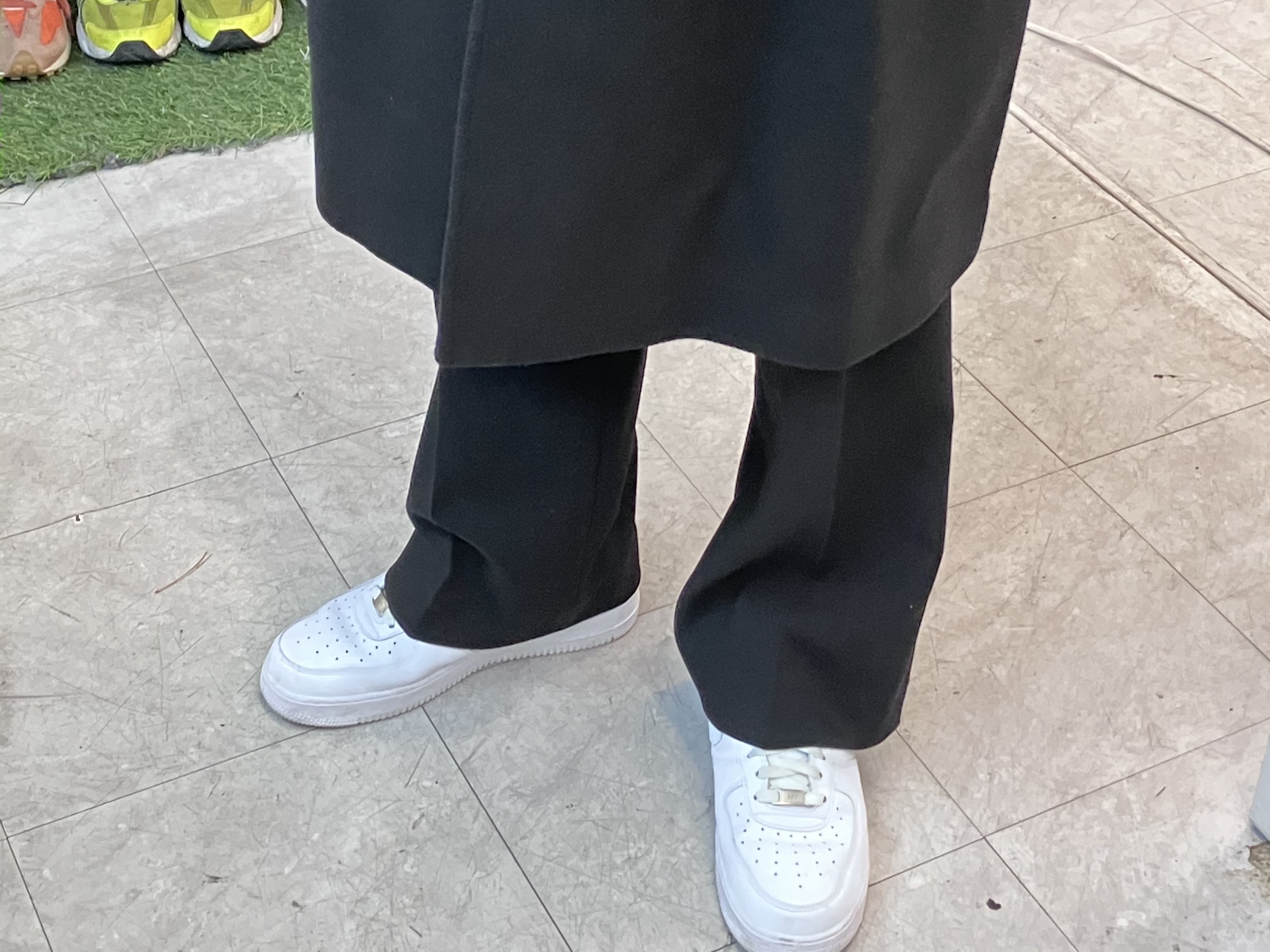 Nike Air Force 1 '07 Low White 착용 스타일
