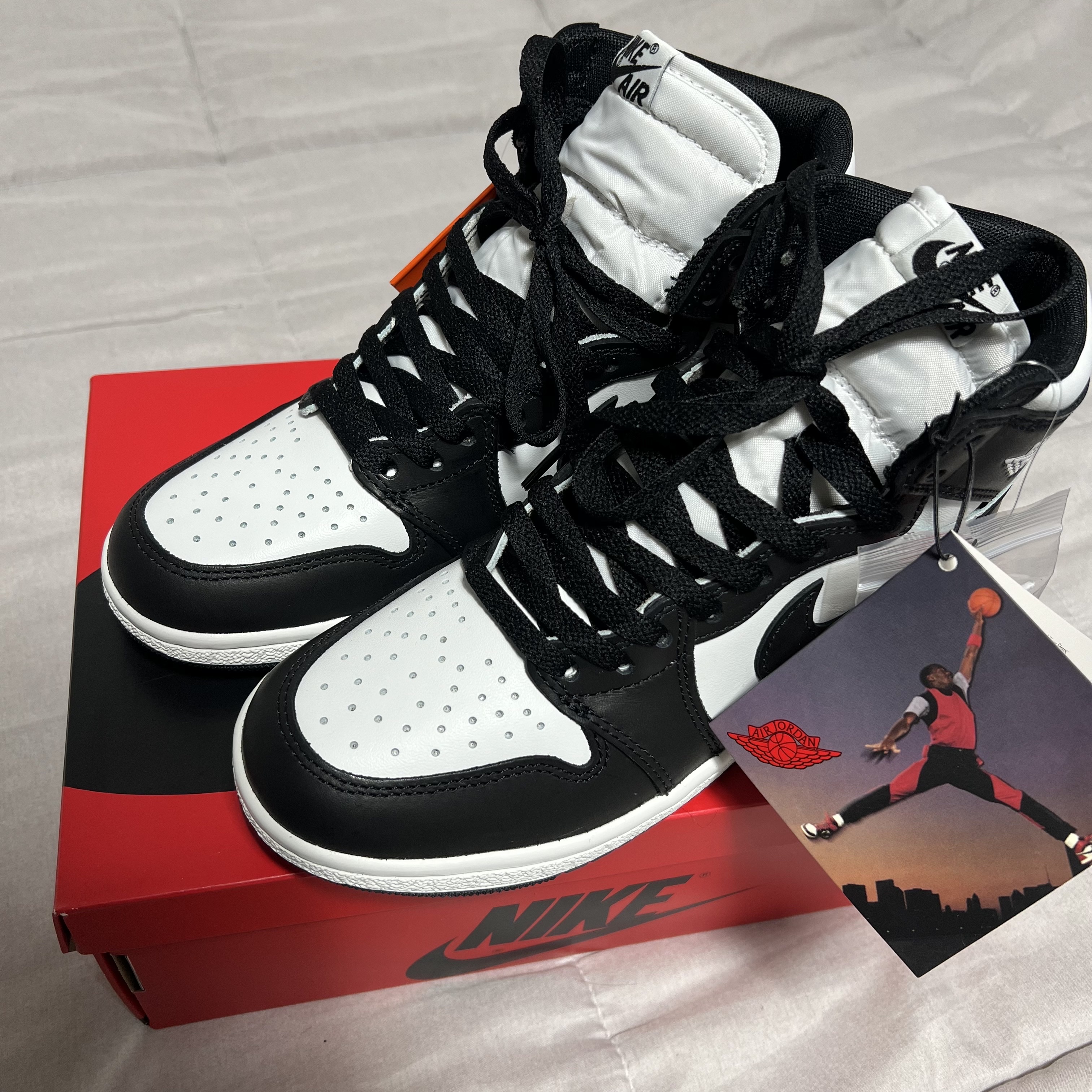 Jordan 1 High 85 Black White 착용 스타일