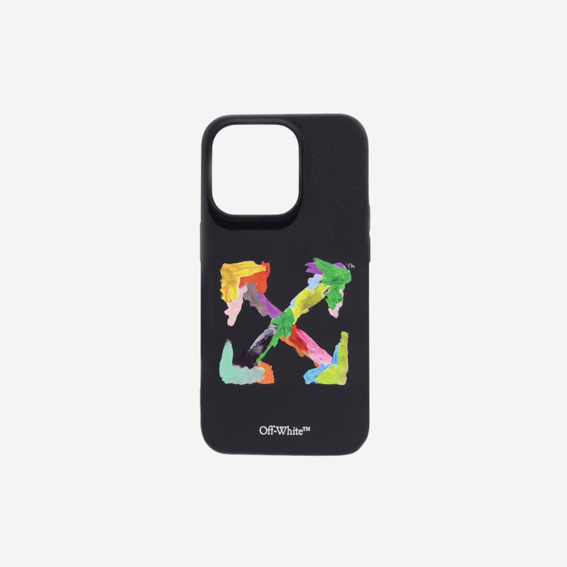 Off-White Brushstroke iPhone 14 Case Black 상세 이미지 1