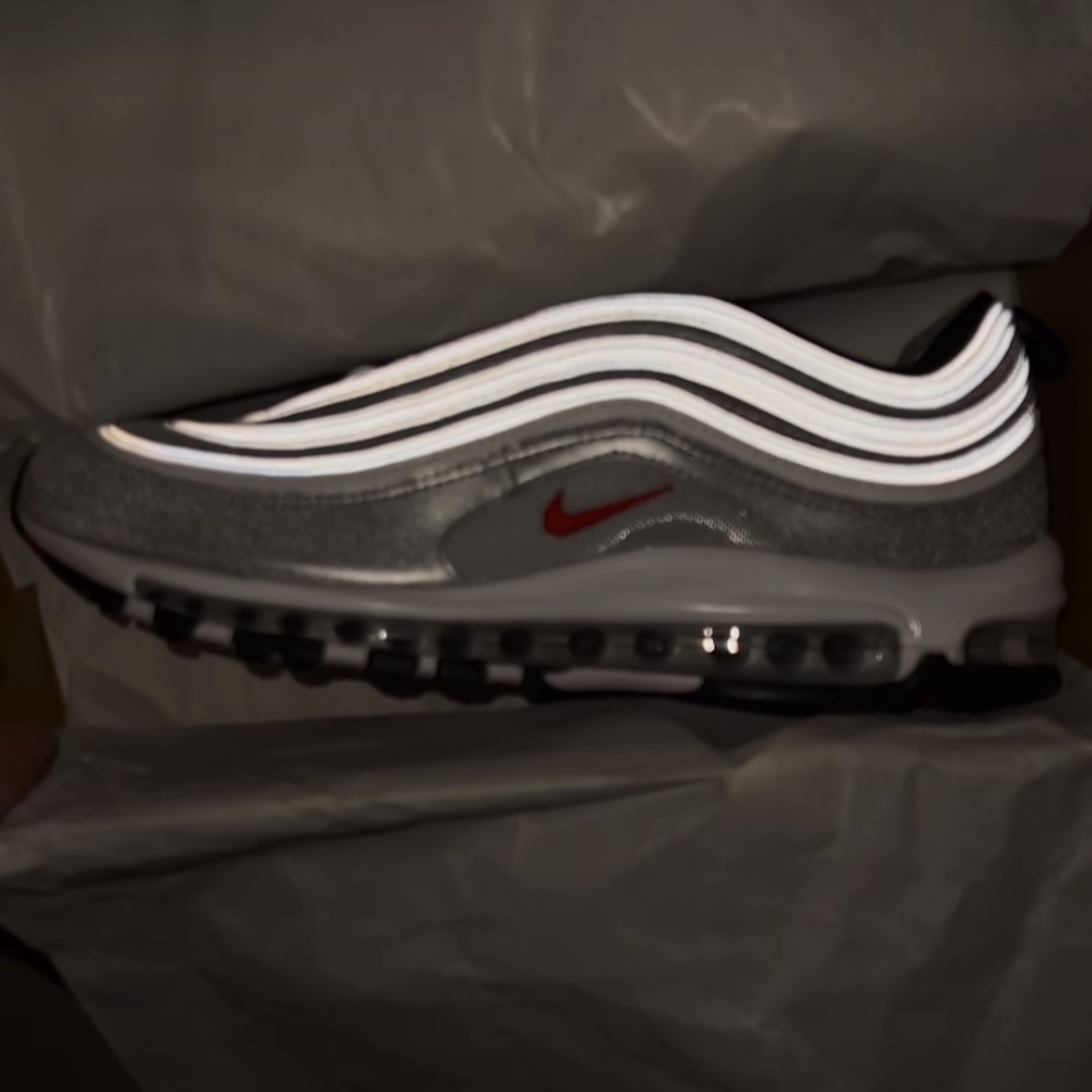 Nike Air Max 97 OG Silver Bullet 2022 착용 스타일