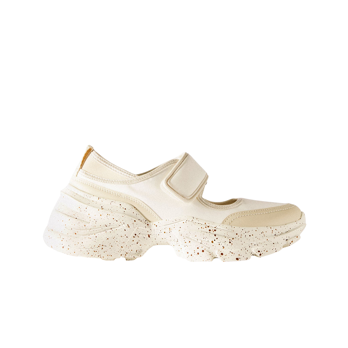 5801/110/002 (W) Zara Sprots Ballerina Flat Shoes Cream White