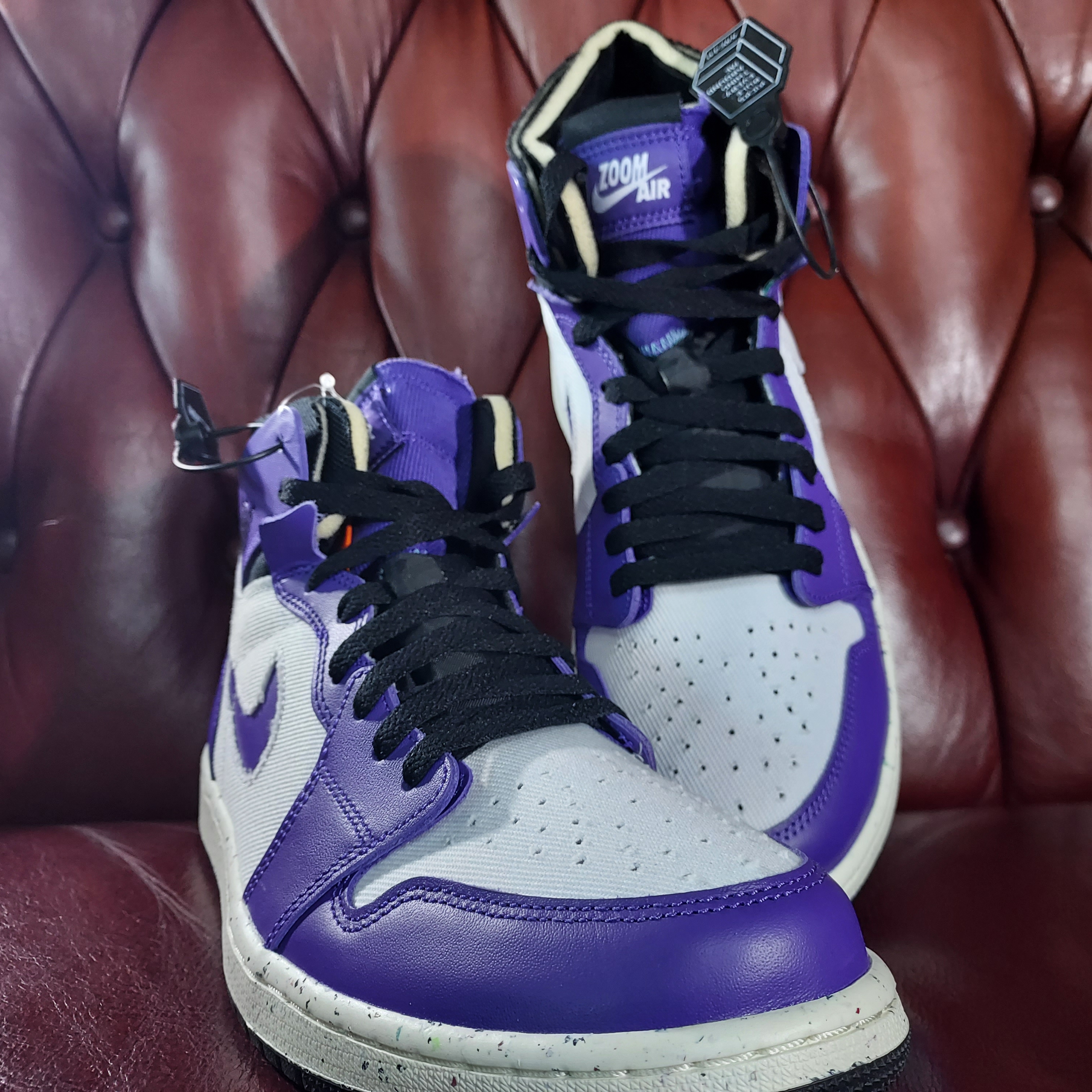 Jordan 1 Zoom Air CMFT Dark Iris 착용 스타일 - 4