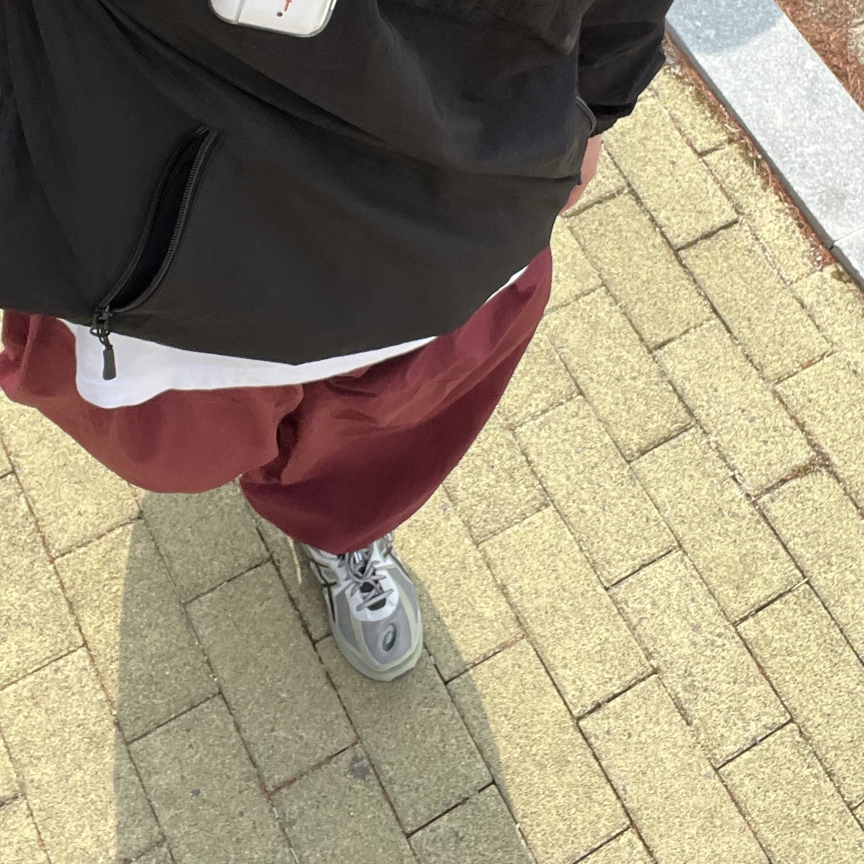 Asics Jog 100 S Sheet Rock - 2E Wide 착용 스타일 - 1