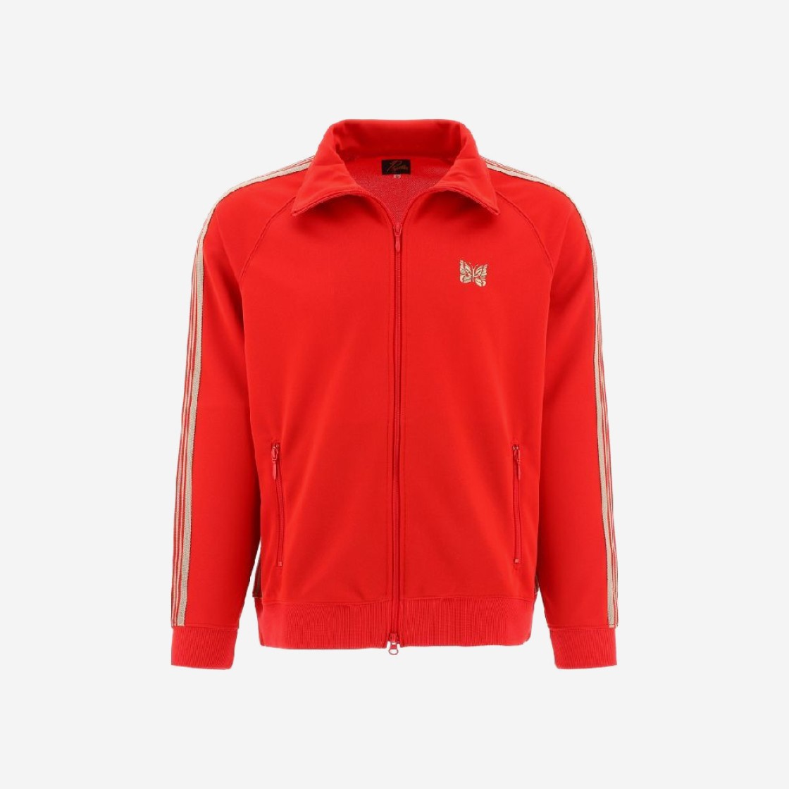 Needles Track Jacket Poly Smooth Red 상세 이미지 1