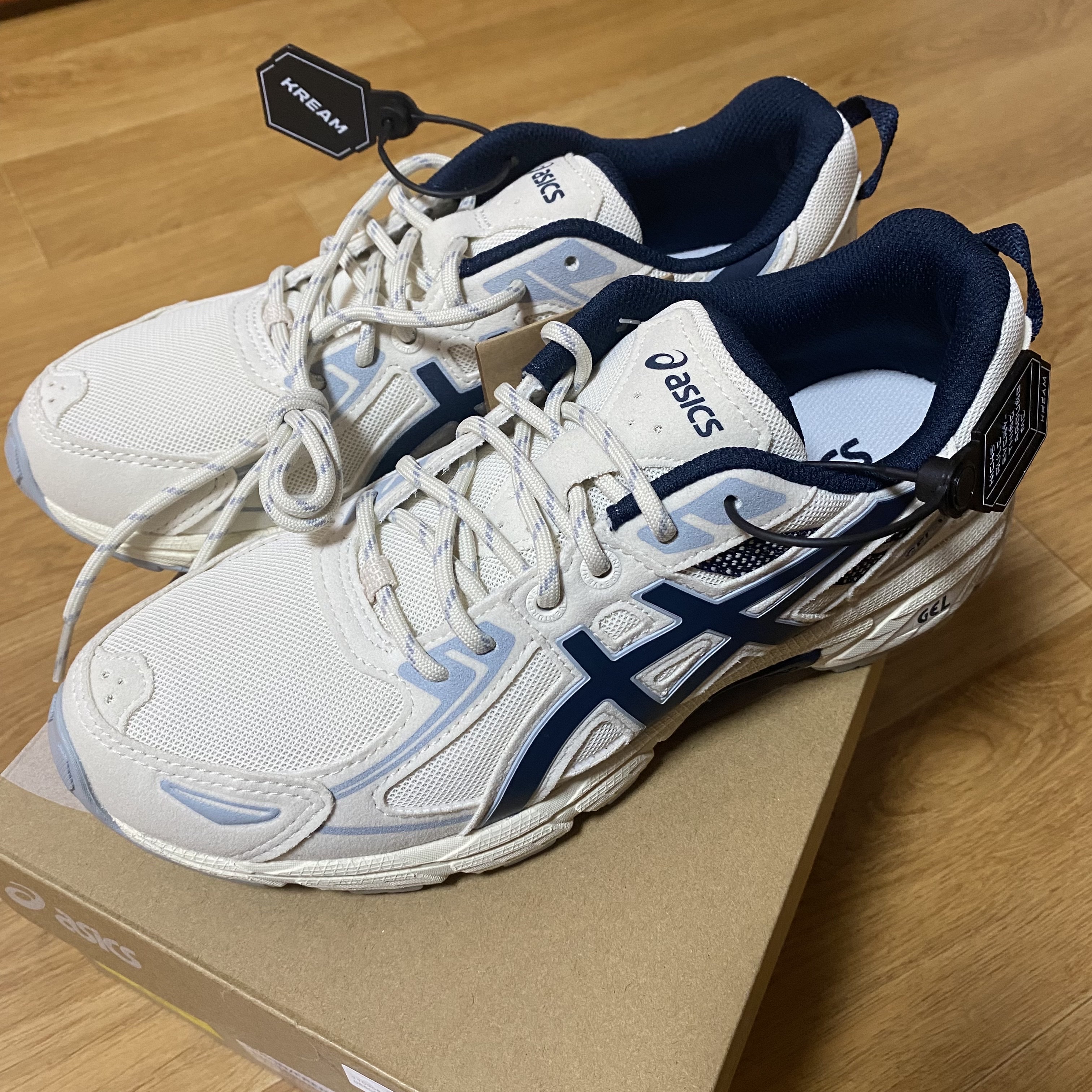 Asics Gel-Venture 6 SPS Birch French Blue 착용 스타일