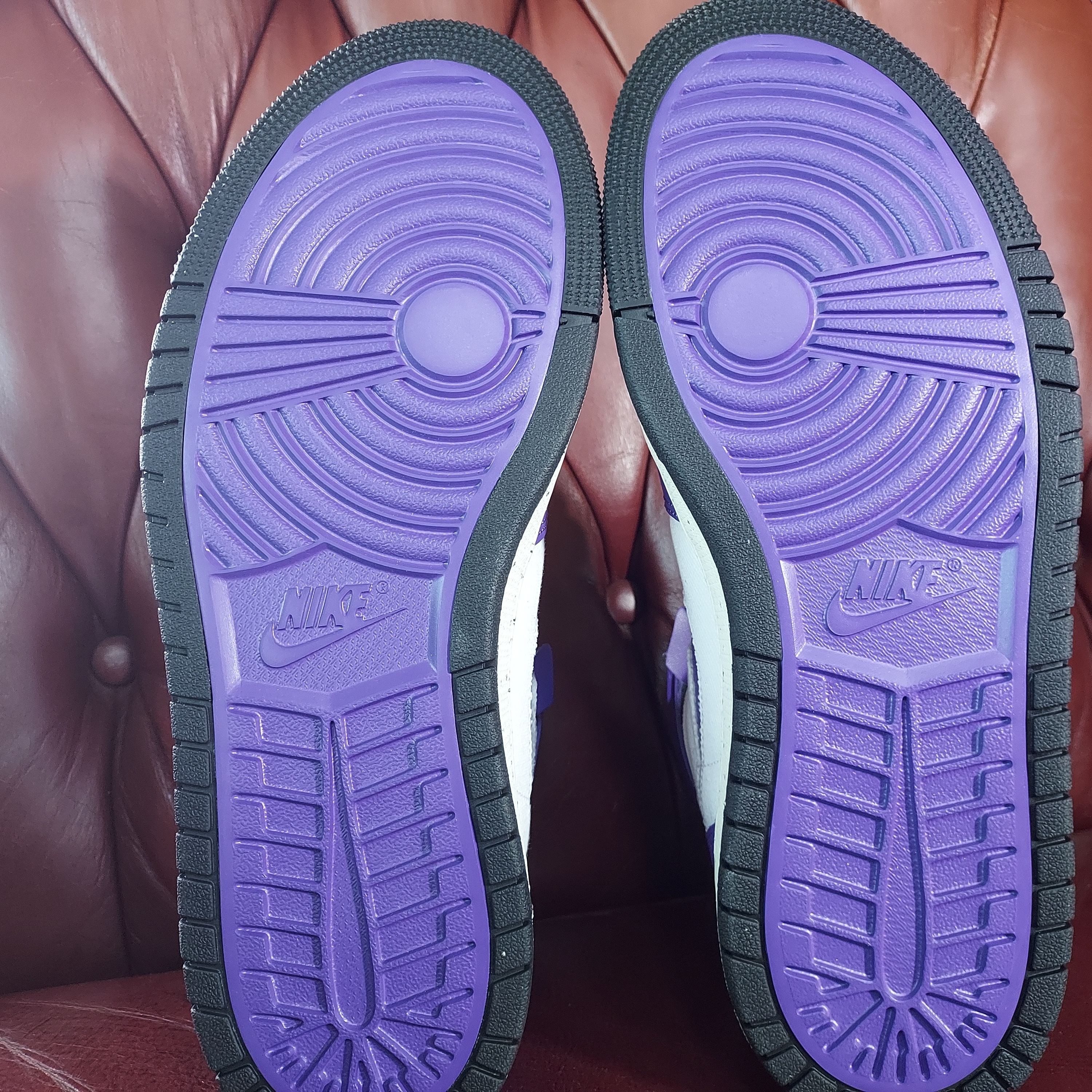 Jordan 1 Zoom Air CMFT Dark Iris 착용 스타일 - 5