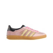(W) Gucci x Adidas Gazelle Sneakers Pink Velvet