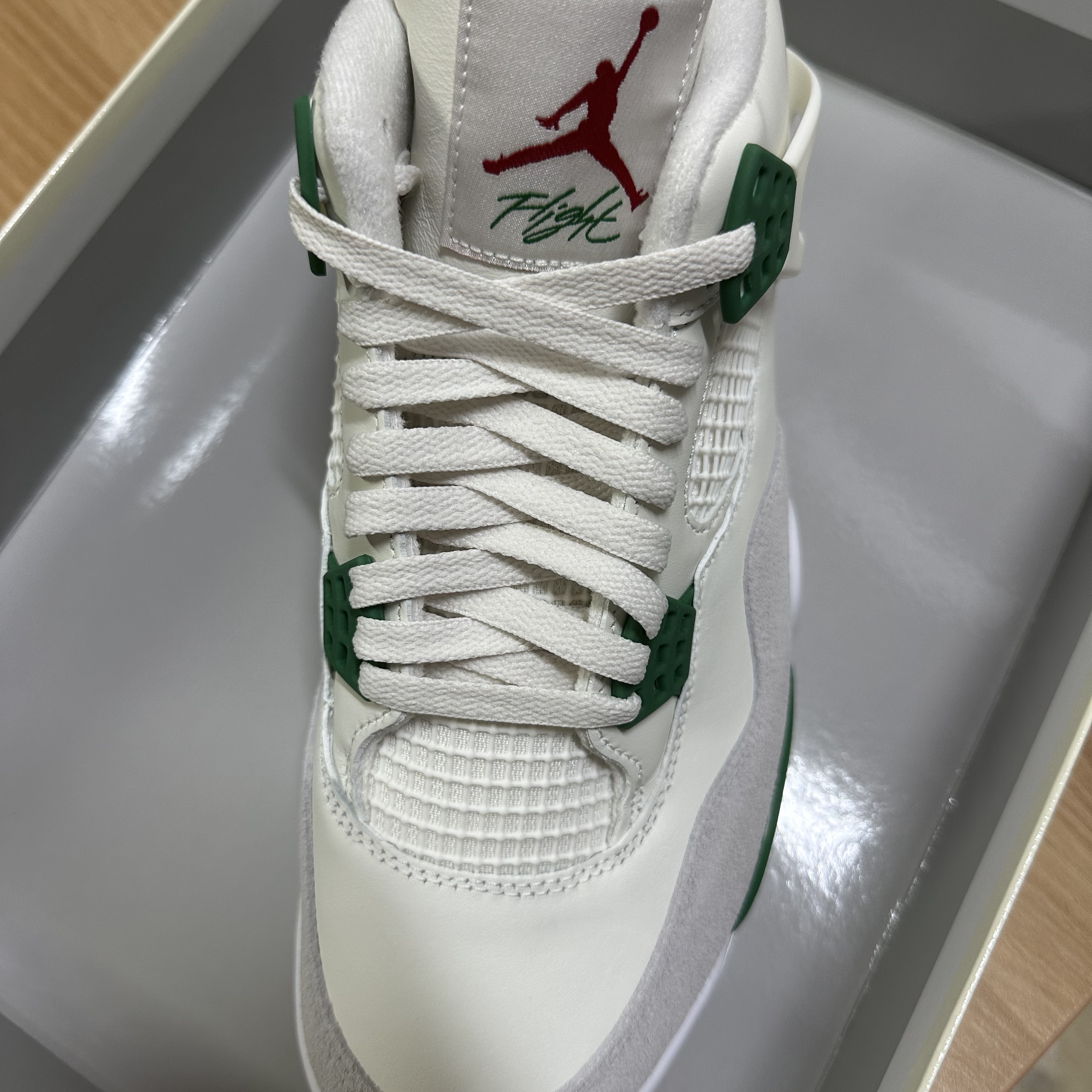 Jordan 4 x Nike SB Retro SP Pine Green 착용 스타일