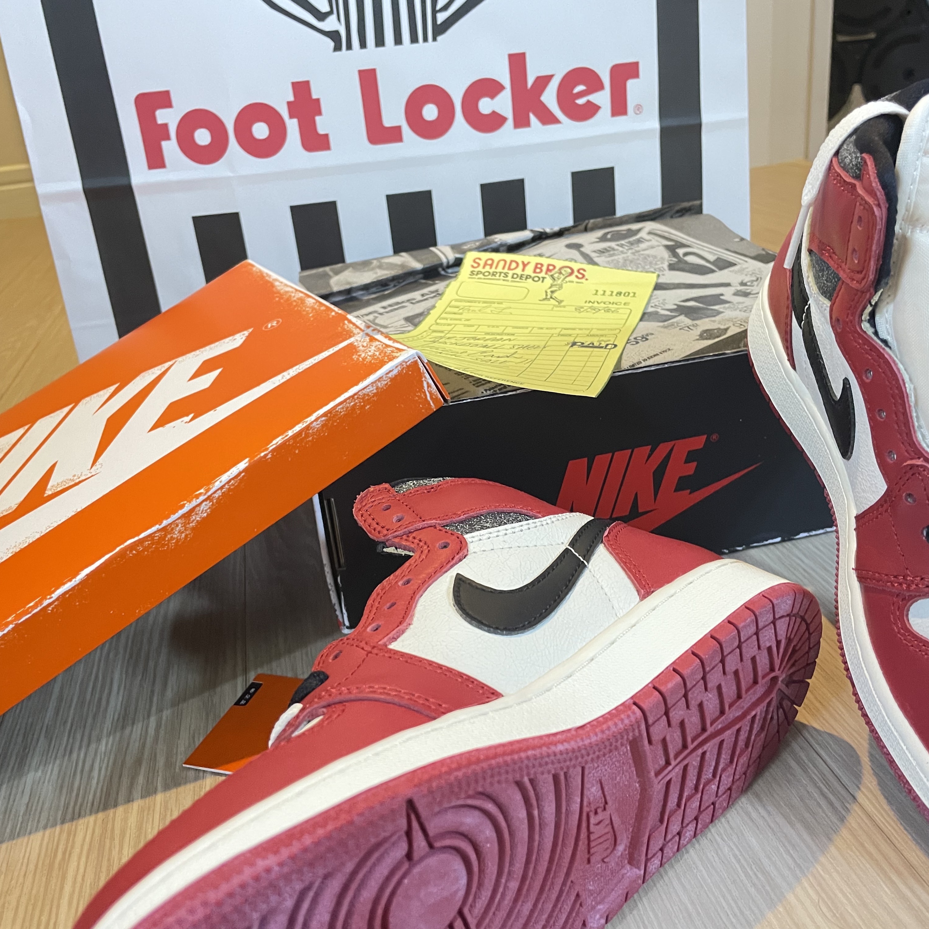 (GS) Jordan 1 Retro High OG Chicago 2022 착용 스타일