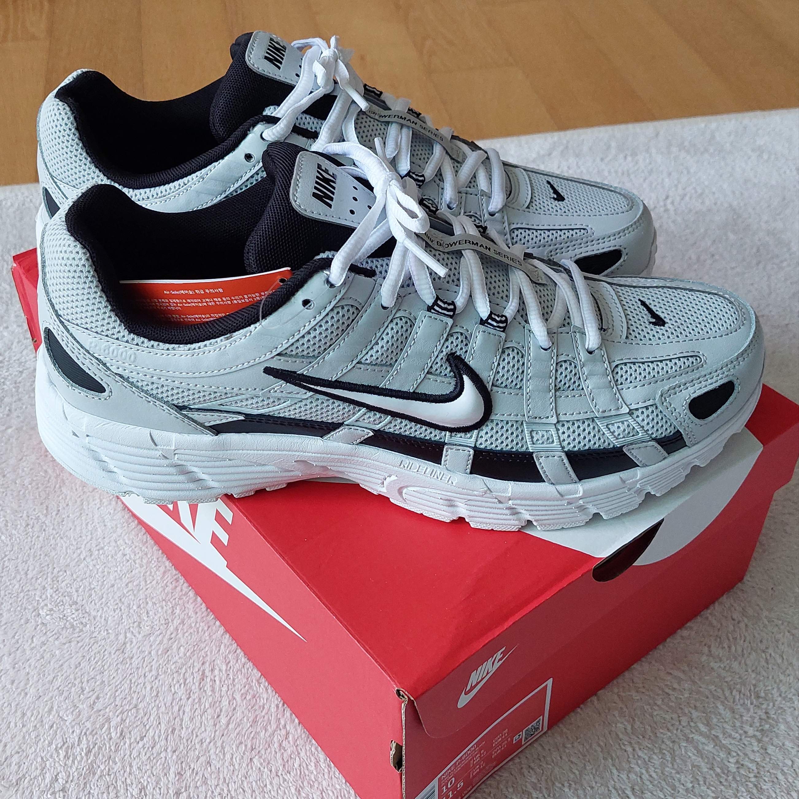 Nike P-6000 Pure Platinum 착용 스타일 - 3