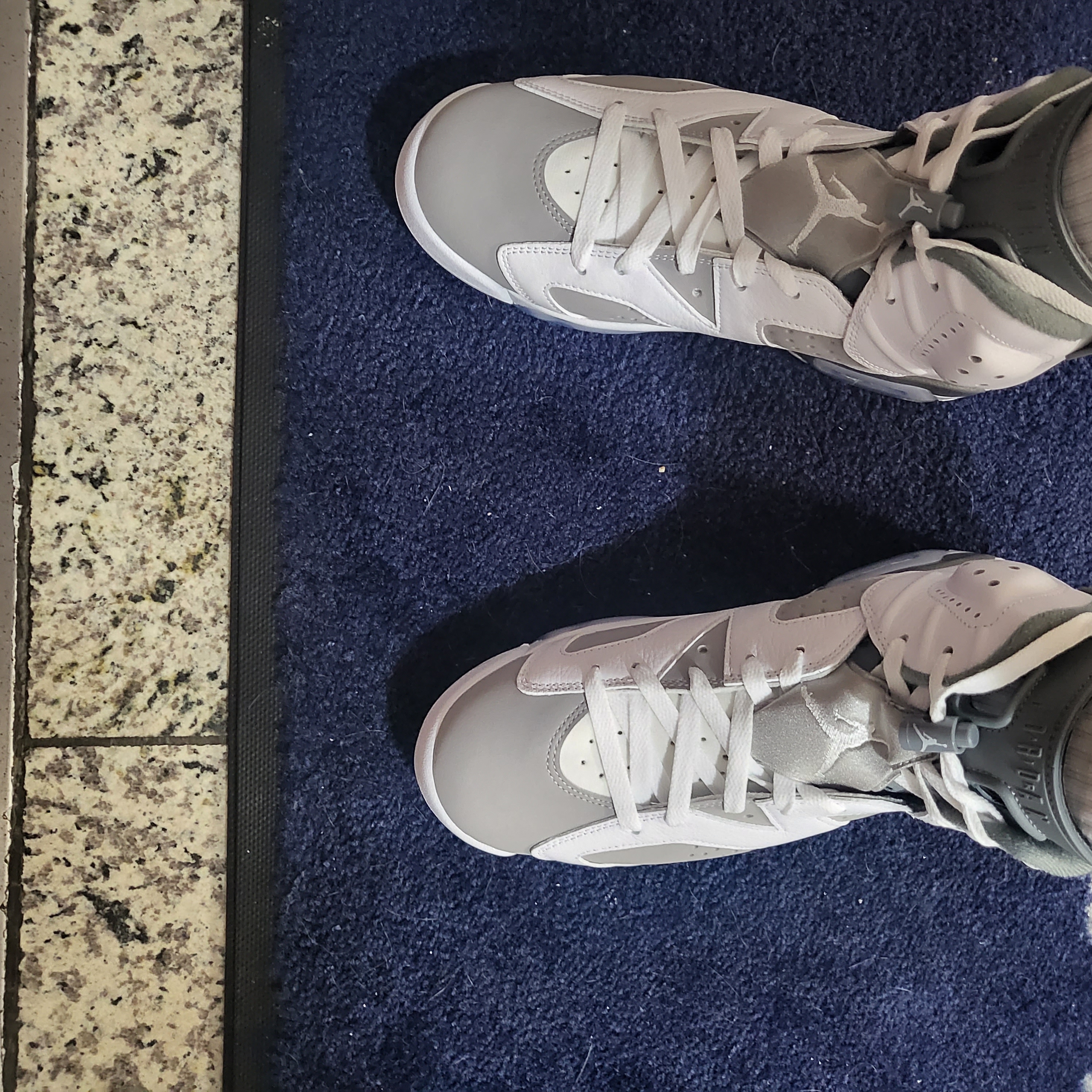 Jordan 6 Retro Cool Grey 착용 스타일 - 1