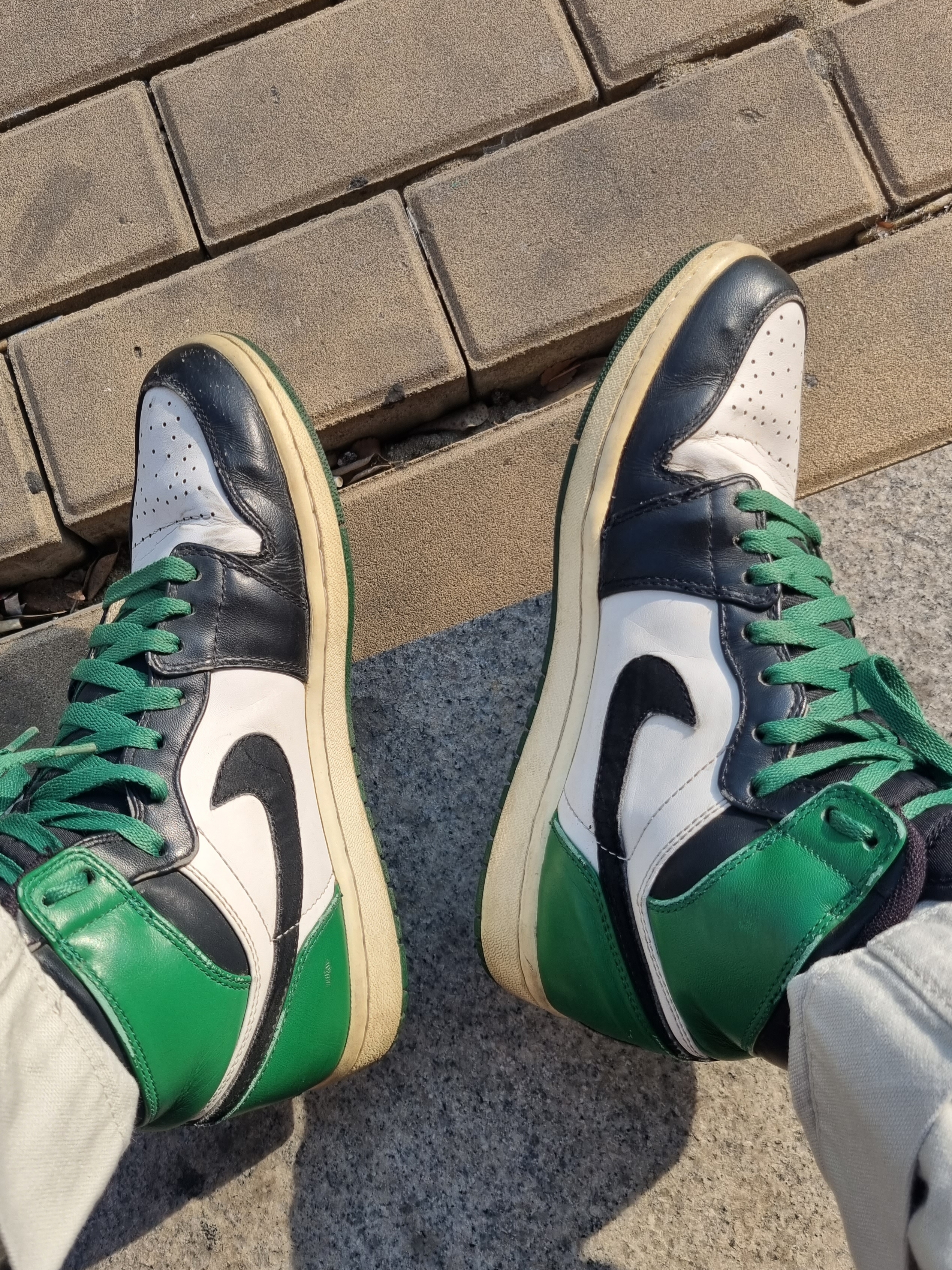 Jordan 1 DMP One 60 Pts, IAB Studio Half Zip Pullover Light Gray 착용 스타일 - 2