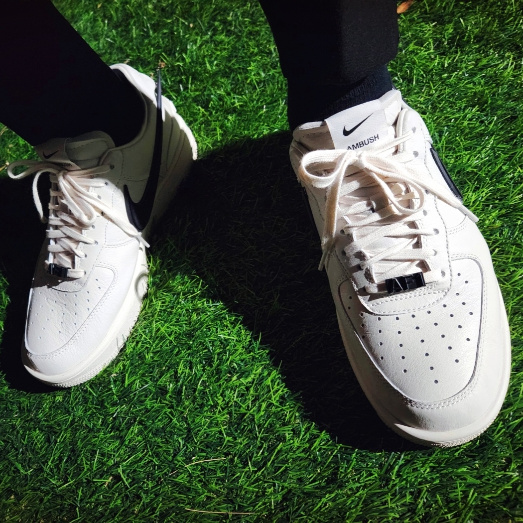 Nike x Ambush Air Force 1 Low SP Phantom 착용 스타일 - 4
