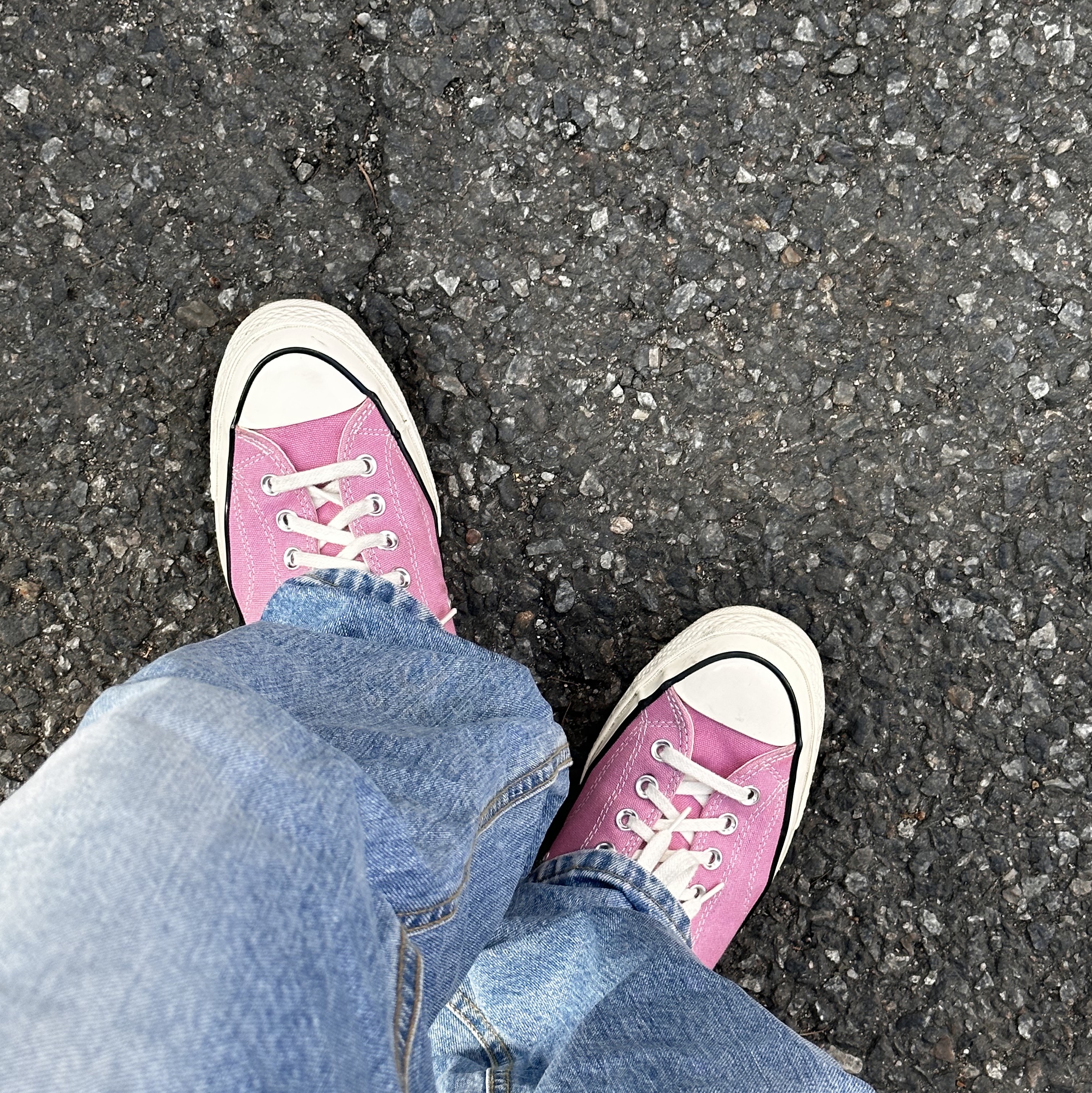 Converse Chuck 70 Ox Vintage Canvas Magic Flamingo 착용 스타일