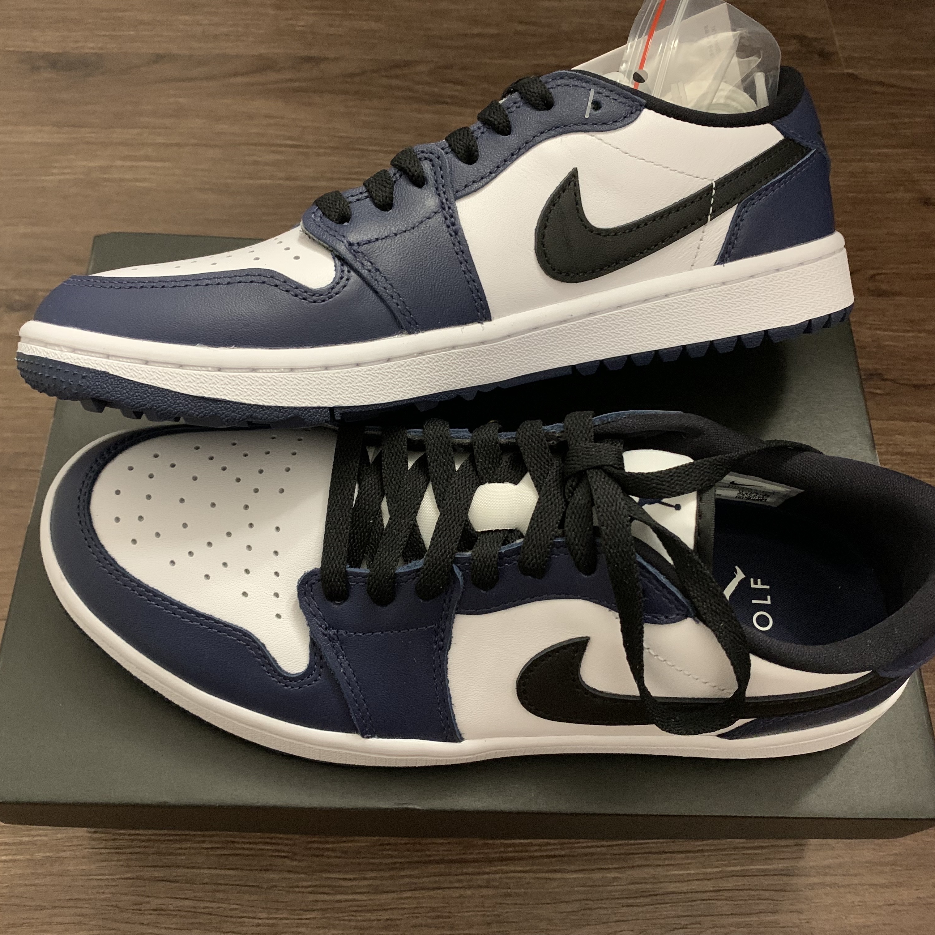 Jordan 1 Low Golf Midnight Navy 착용 스타일