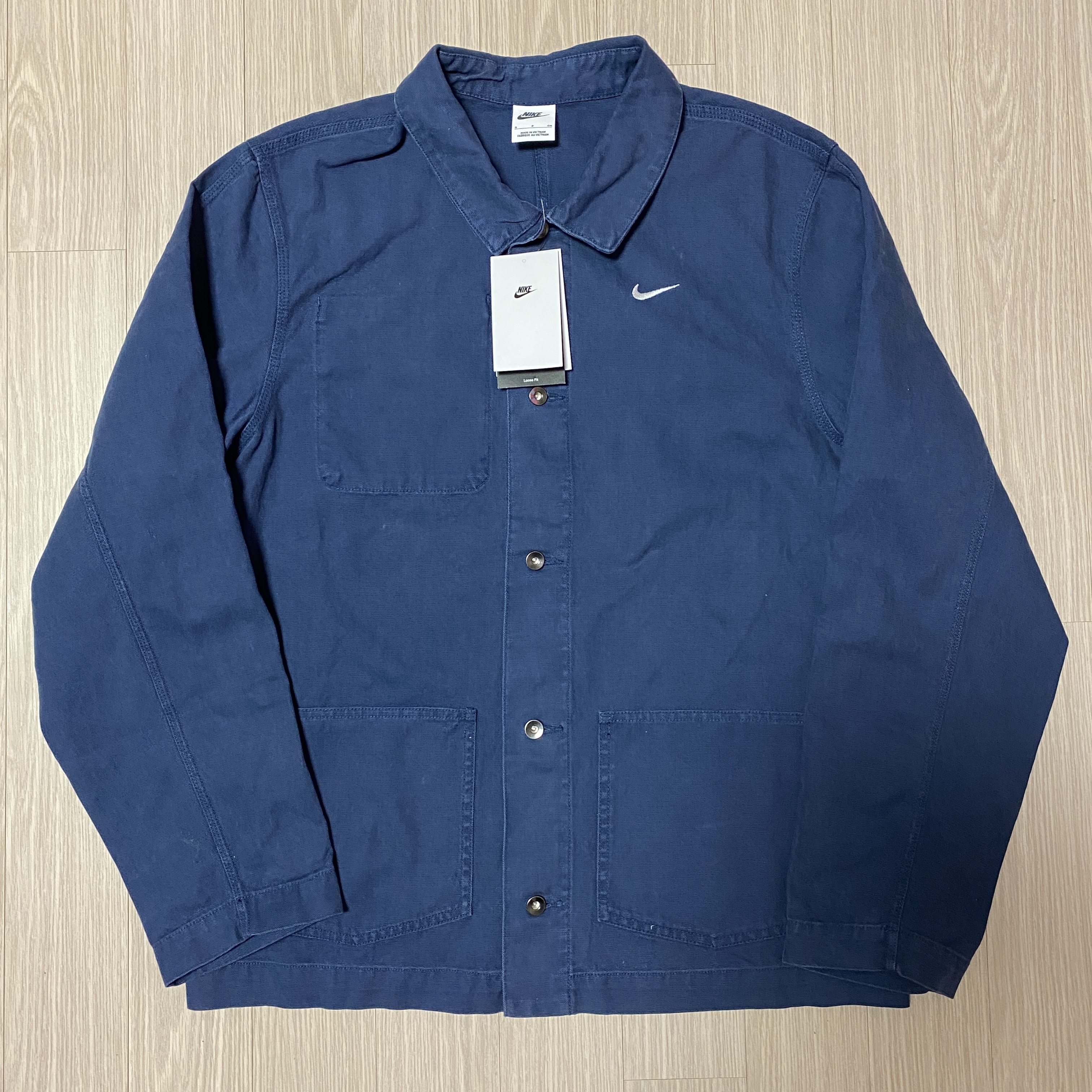 Nike SB Lightweight Skateboarding Jacket Medium Olive - Asia 착용 스타일 - 4