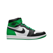 Jordan 1 Retro High OG Black and Lucky Green