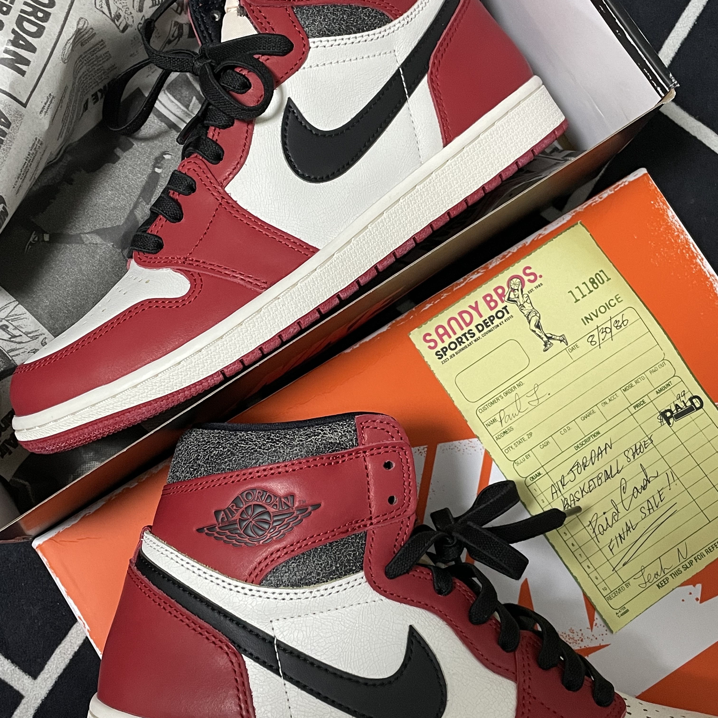 Jordan 1 Retro High OG Chicago 2022 착용 스타일