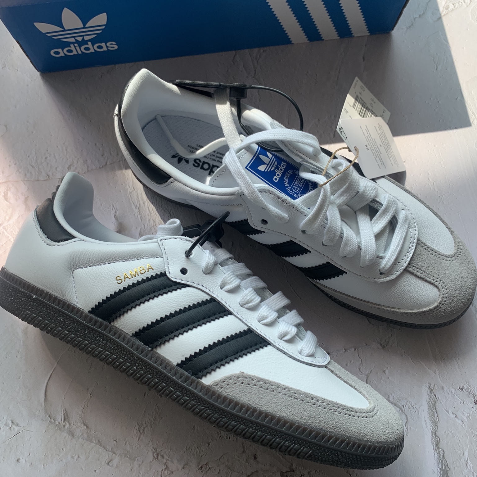 Adidas Samba OG Cloud White 착용 스타일 - 3