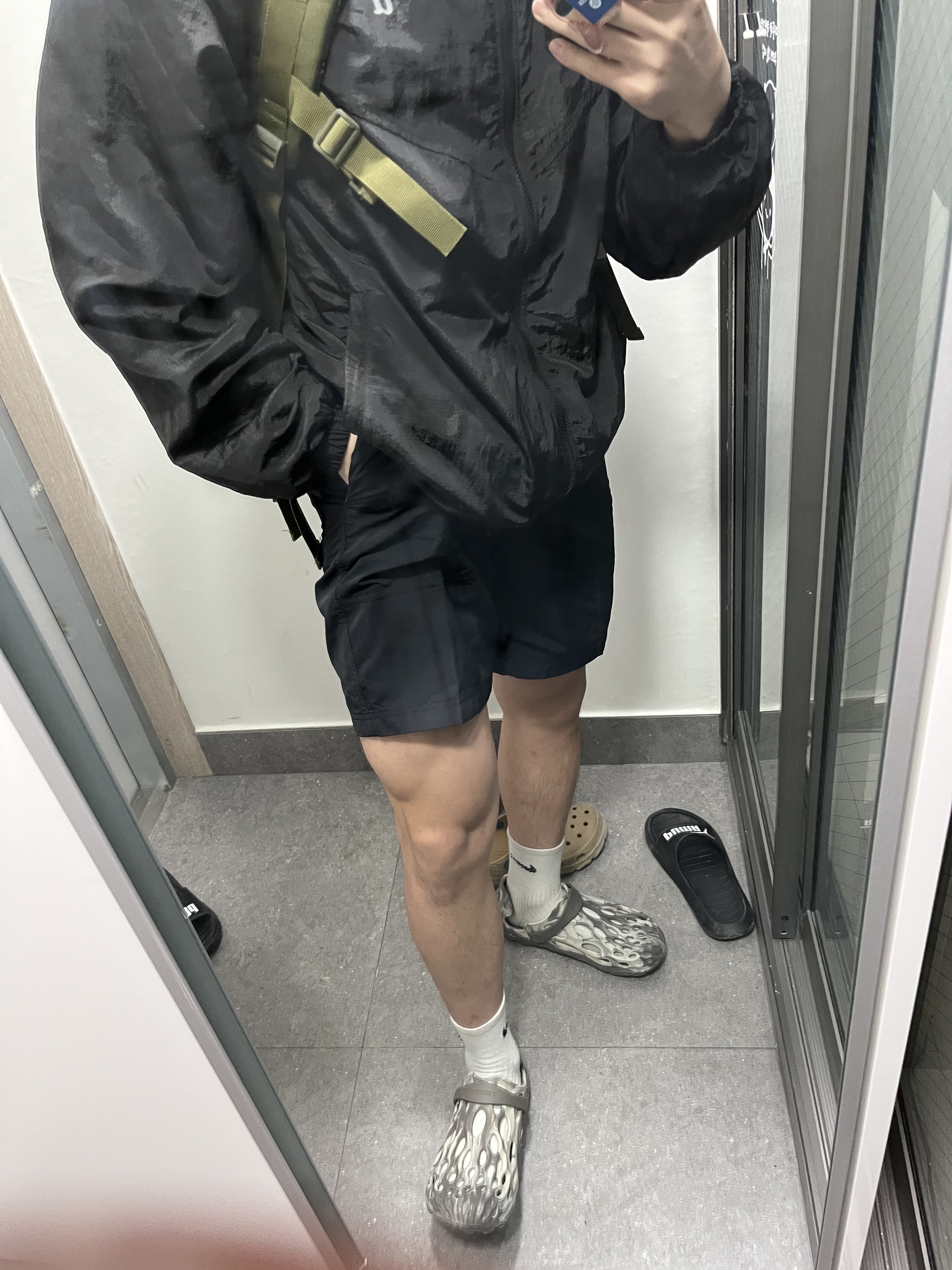 Merrell Hydro Moc Boulder 착용 스타일