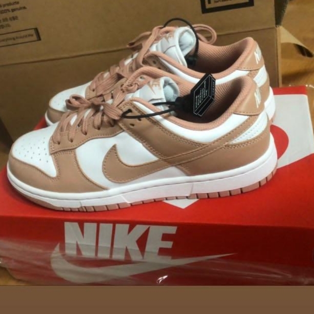 (W) Nike Dunk Low Rose Whisper 착용 스타일
