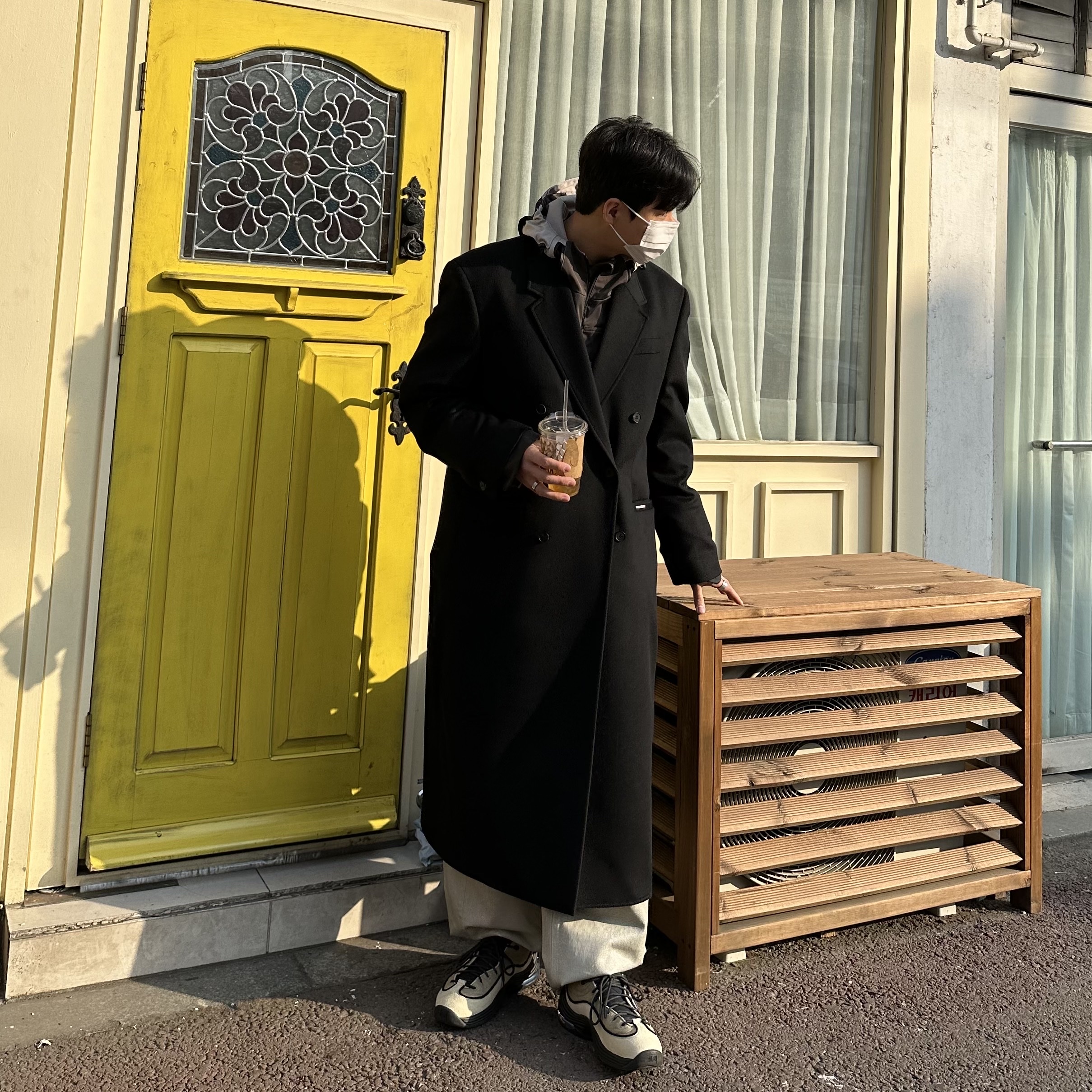 Undermycar Kame Multi Zip Turtle Shell Parka Driftwood - 22FW, Nike x Stussy Air Penny II Rattan and Limestone 착용 스타일 - 4