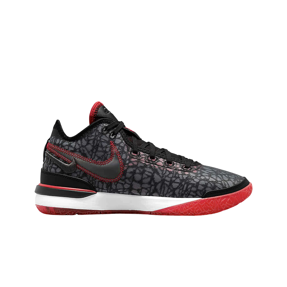 나이키 르브론 NXXT 젠 EP 블랙 유니버시티 레드(Nike LeBron NXXT Gen EP Black University Red)