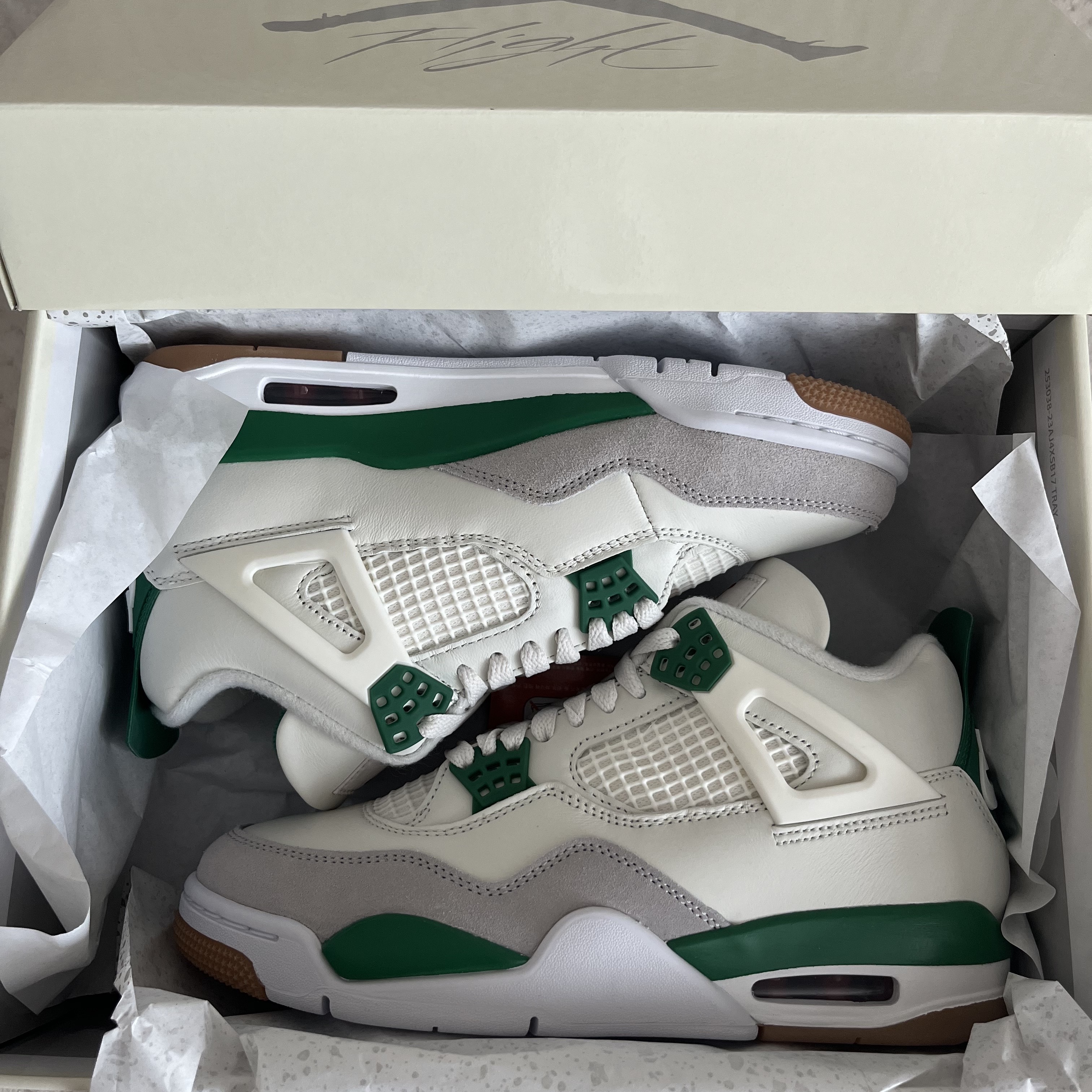 Jordan 4 x Nike SB Retro SP Pine Green 착용 스타일