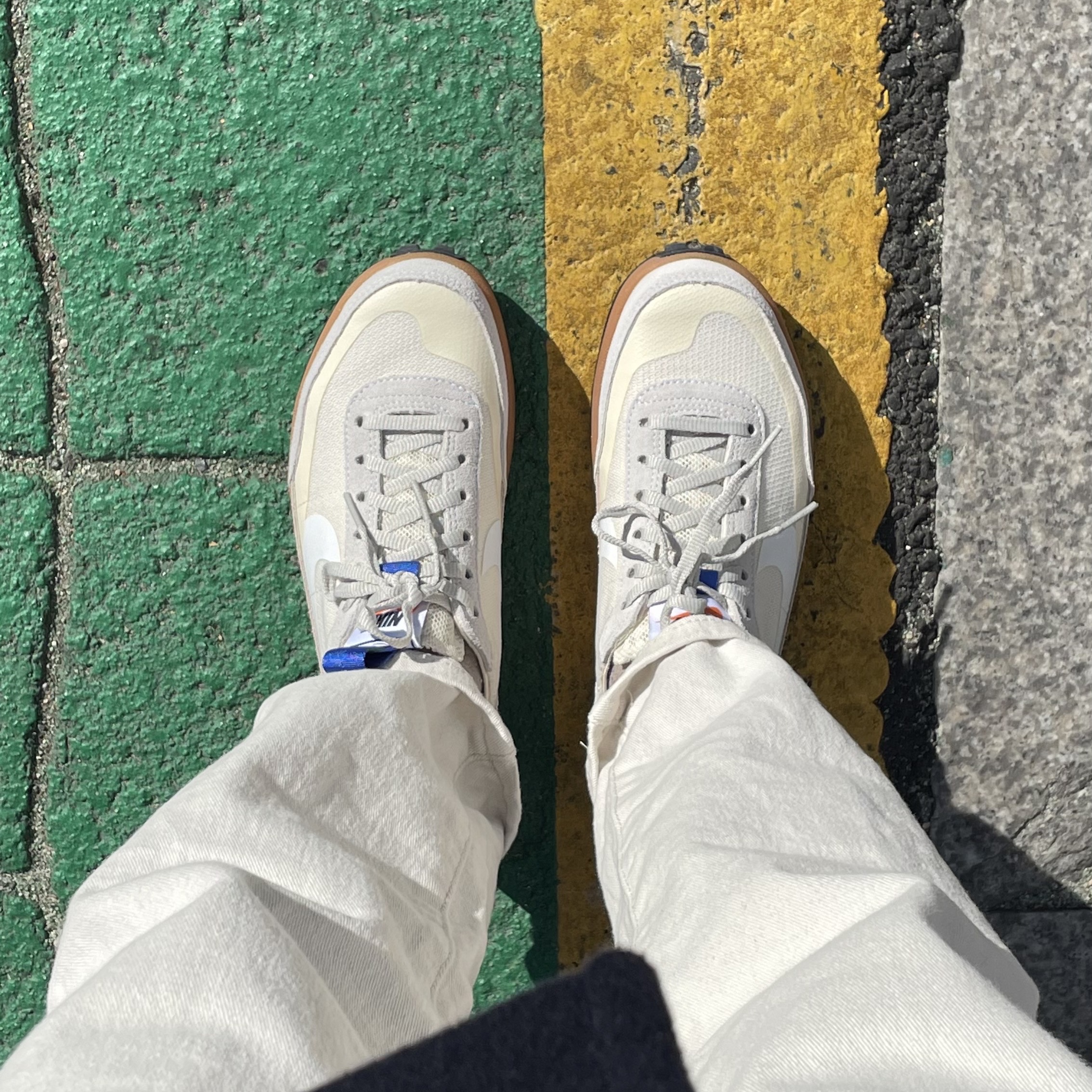 Nike x Tom Sachs General Purpose Shoe Light Cream 착용 스타일