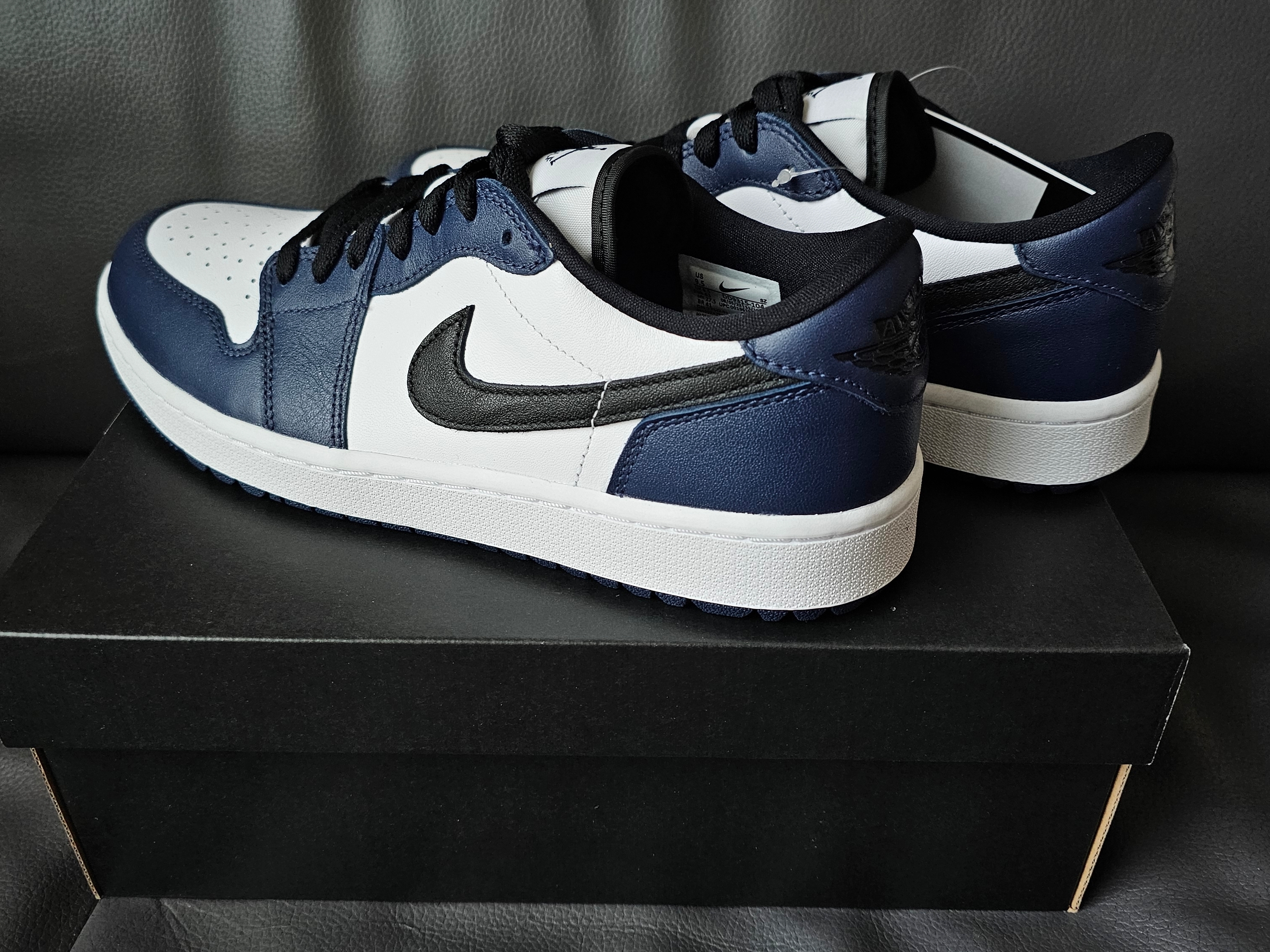 Jordan 1 Low Golf Midnight Navy 착용 스타일 - 2
