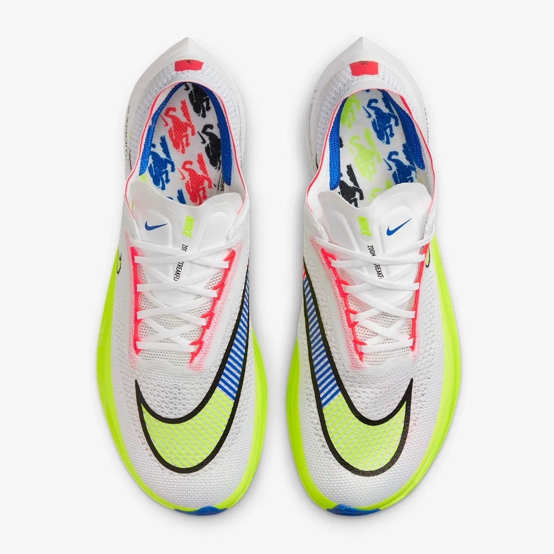 Nike ZoomX Streakfly White Volt 착용 스타일 - 4