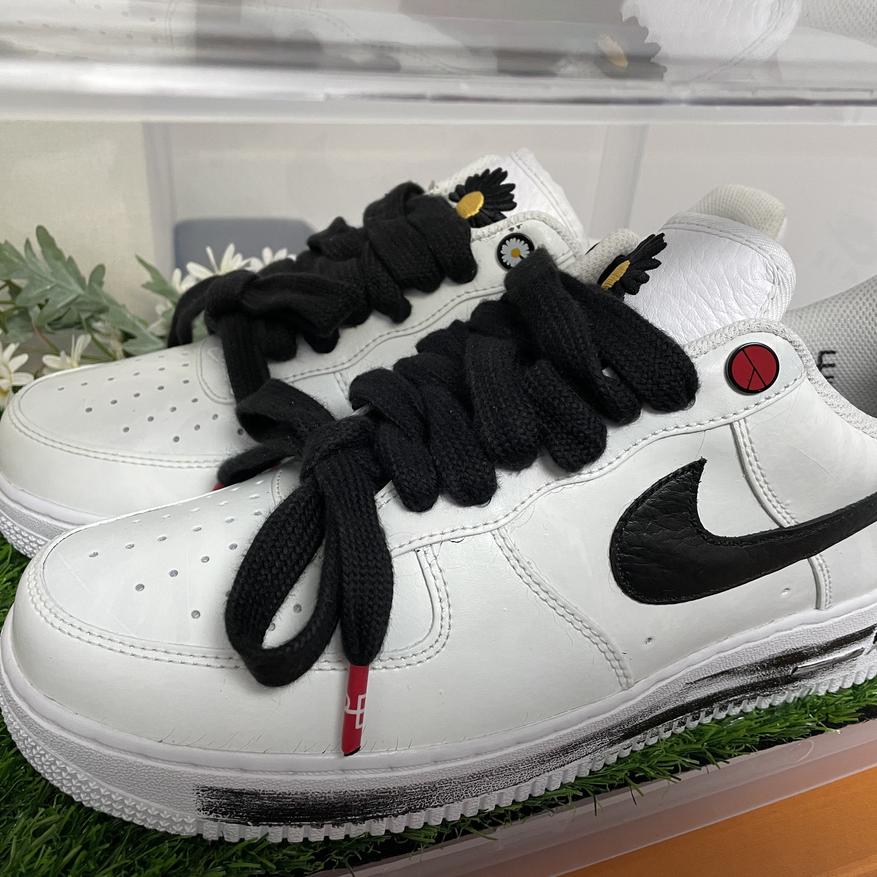 Nike x Peaceminusone Air Force 1 Low Para-Noise 2.0 착용 스타일
