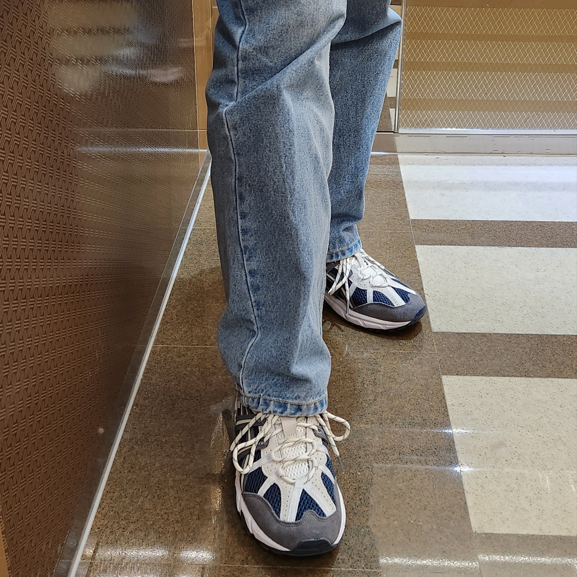 Asics Gel-Sonoma 15-50 French Blue 착용 스타일 - 1