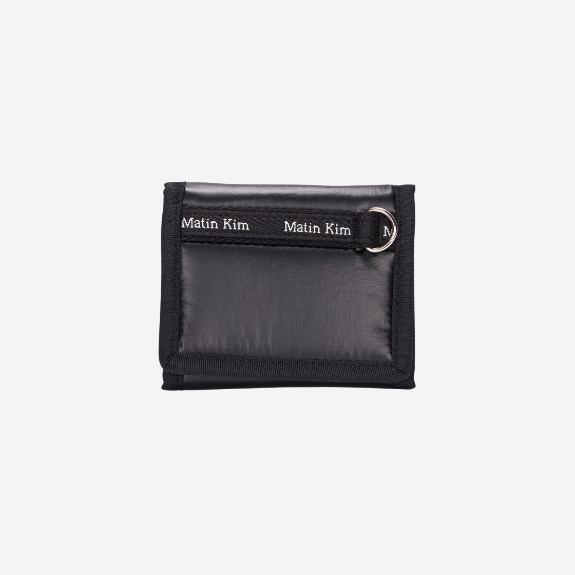 Matin Kim Glossy Camp Wallet Black 상세 이미지 1