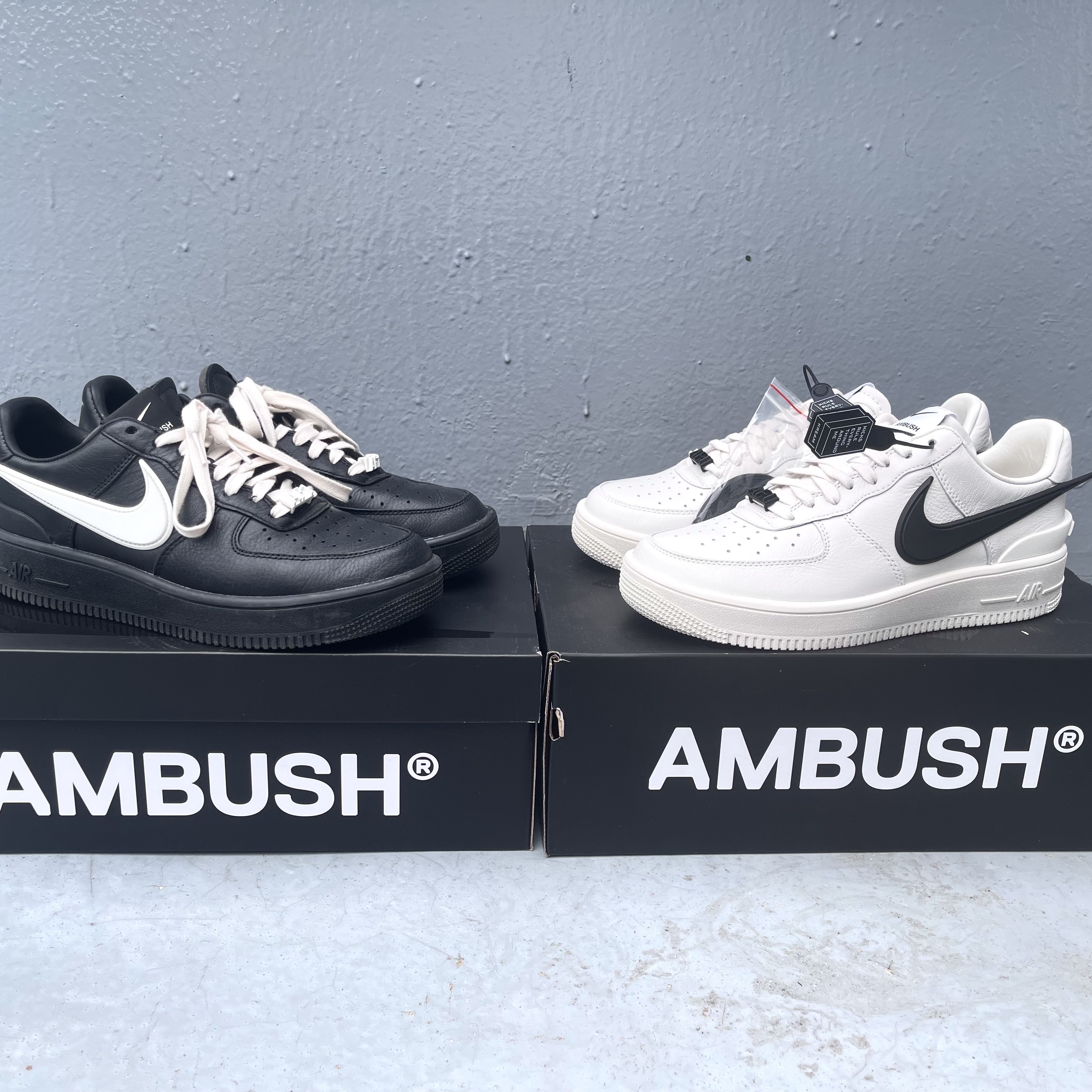 Nike x Ambush Air Force 1 Low SP Phantom 착용 스타일