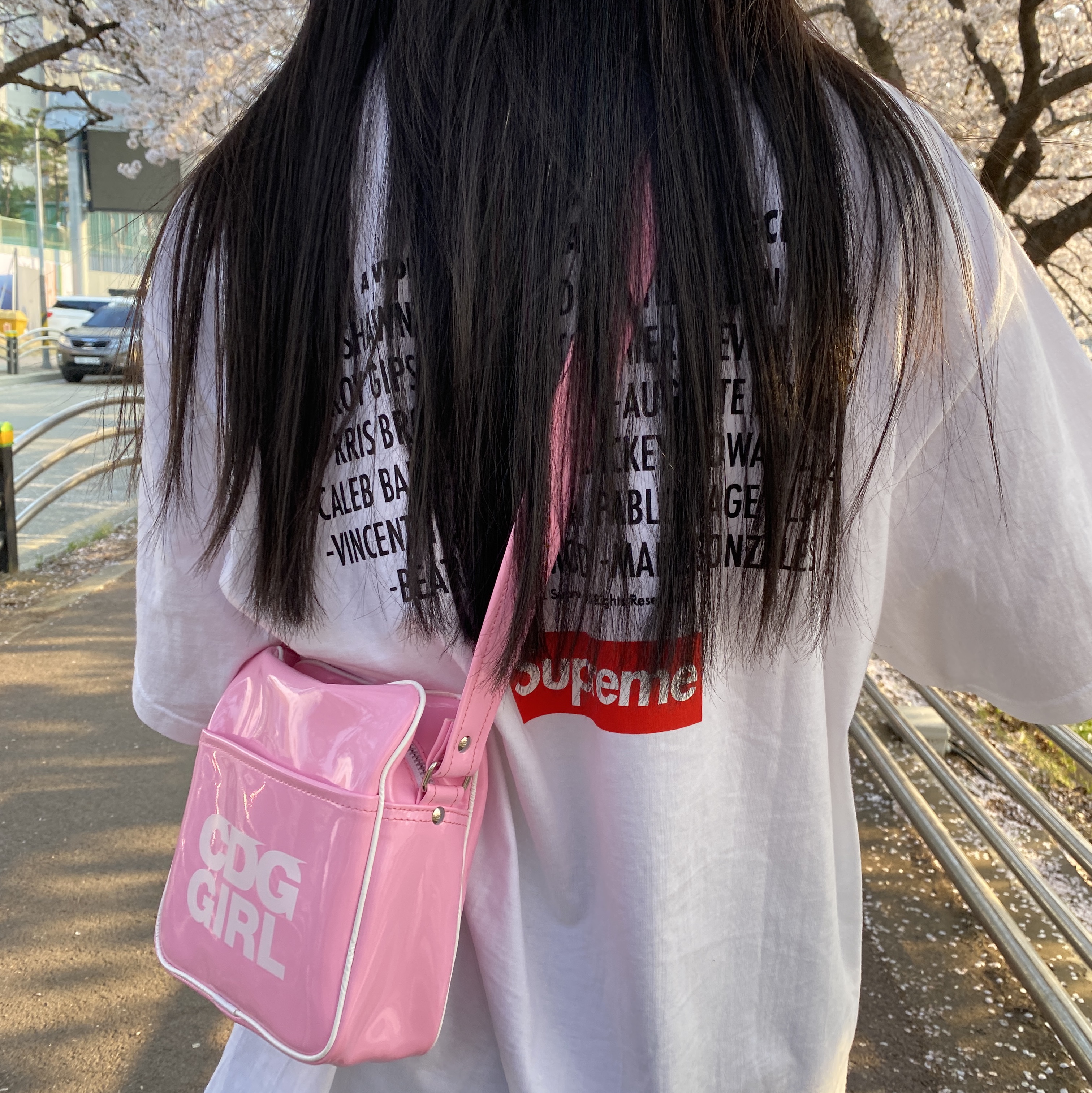 Supreme Play Dead T-Shirt White - 22FW 착용 스타일 - 3